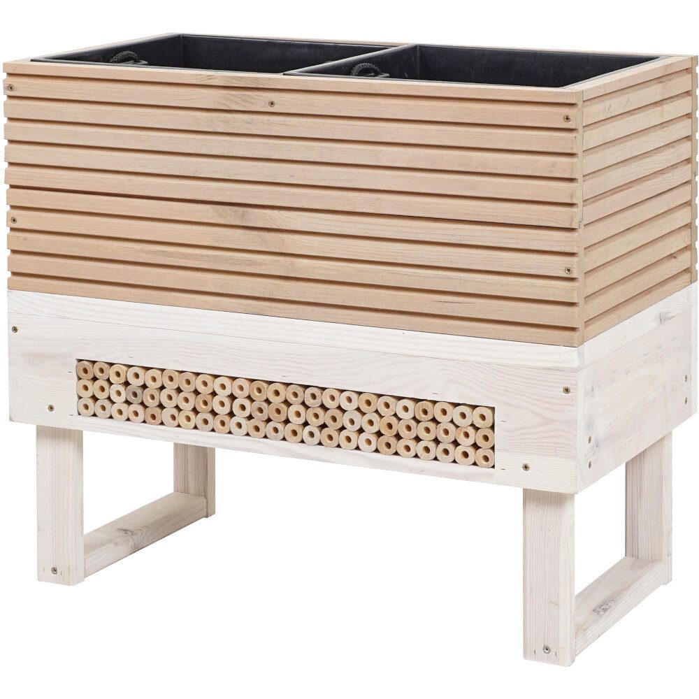 Siena Garden Hochbeet Hochbeet Plfanzkasten Belina Box M 61 x 33 x 54 cm Kiefer FSC 100