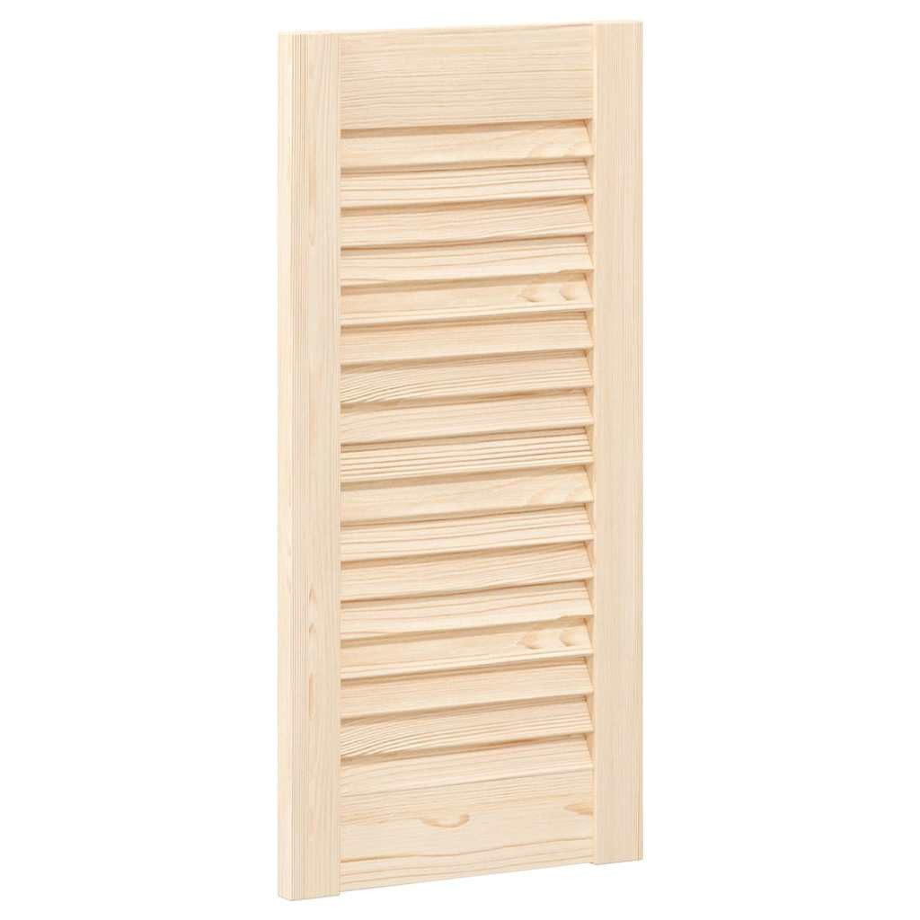 vidaXL Schranktür Schranktür Lamellen-Design 61,5x29,5 cm Massivholz Kiefer (1 St)