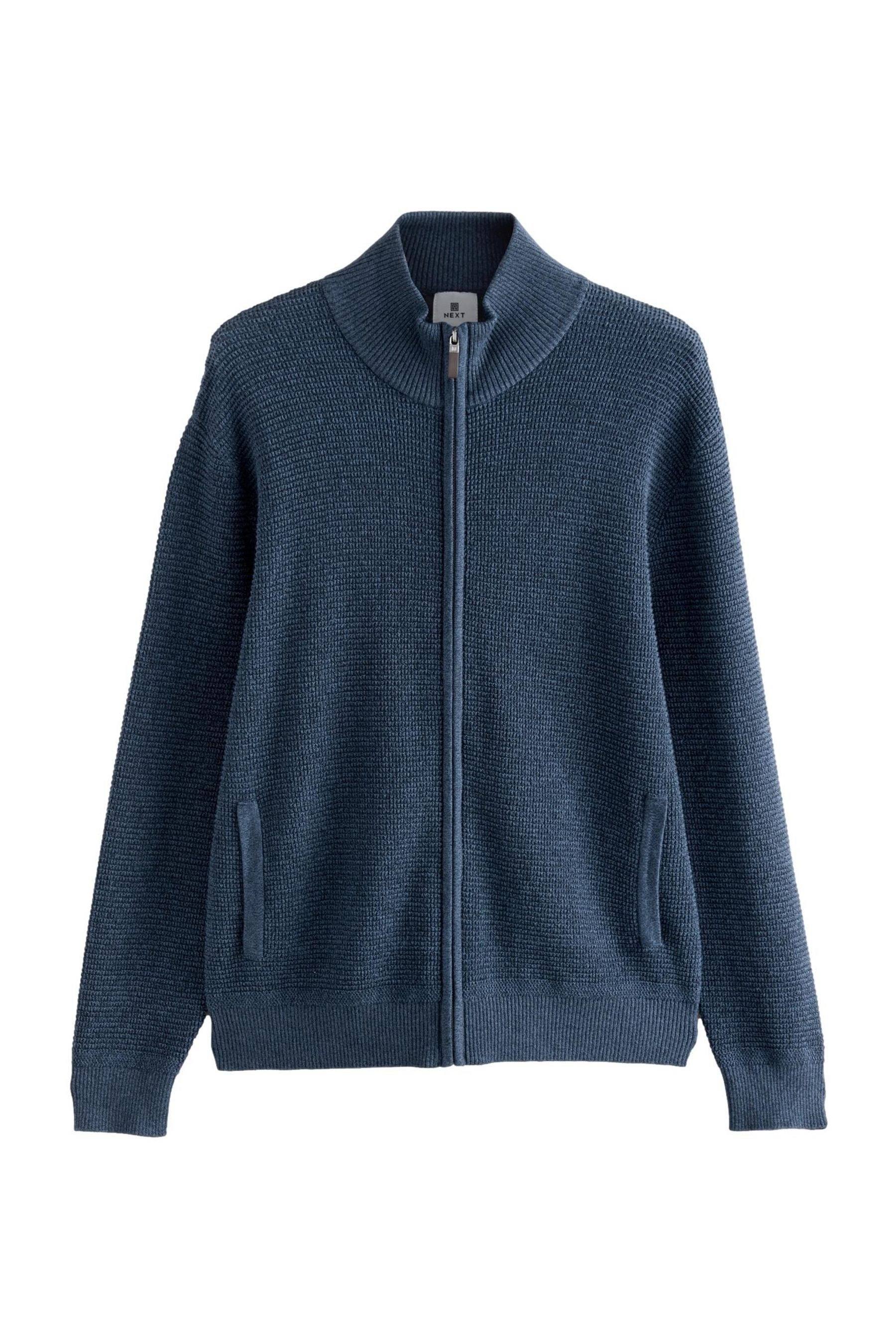 Strickjacke Regular Fit Premium Strickjacke, Reißverschluss