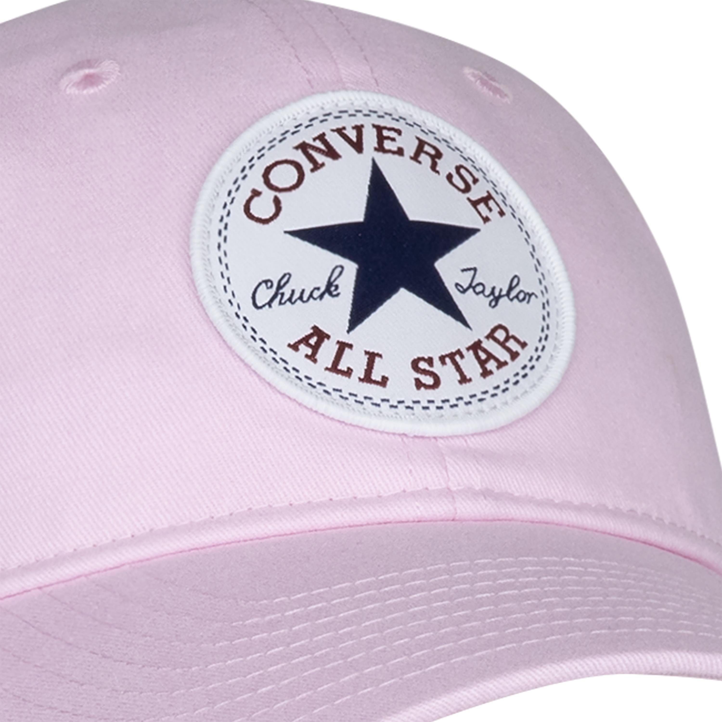 Converse Baseball Cap CAN CHUCK PATCH CURVE BRIM HAT für kids 8-15 Jahre mit Klettverschluss, im Basic-Stil