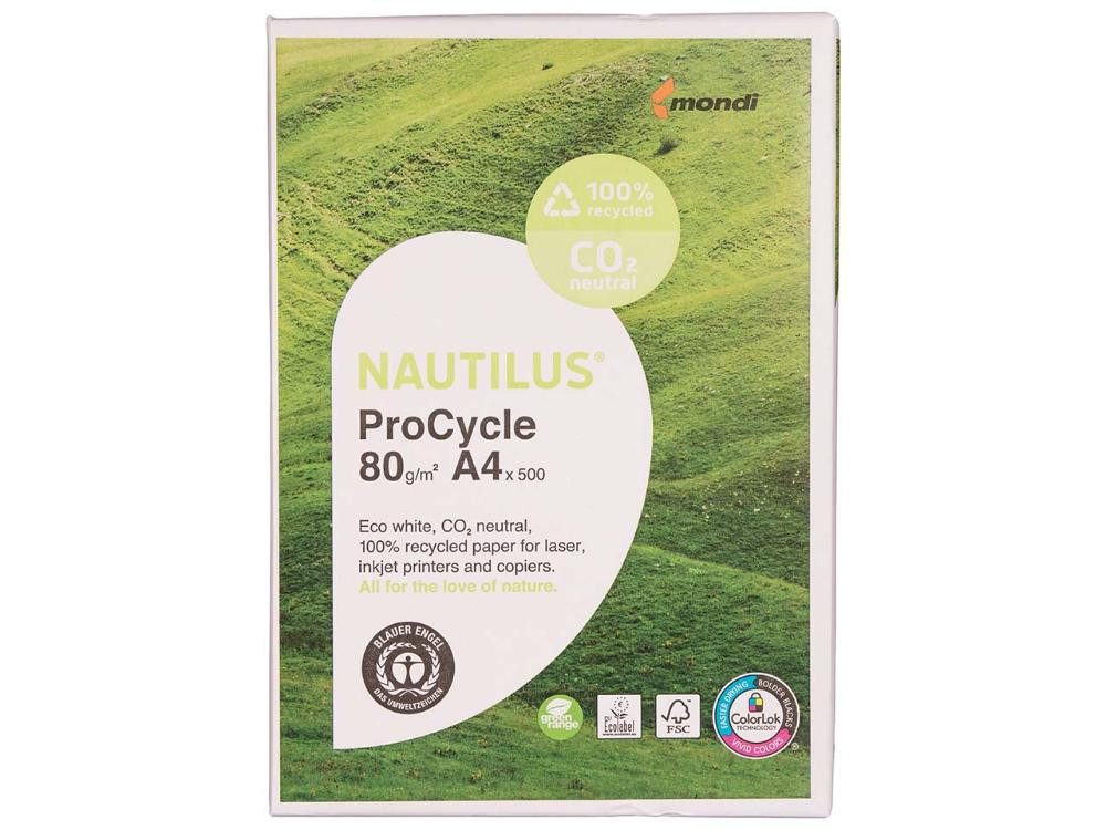 Mondi Business Paper Kopierpapier mondi Recycling-Kopierpapier 'Nautilus ProCycle'