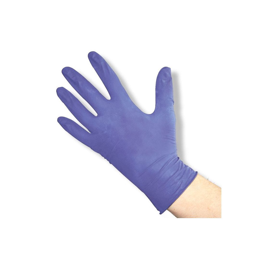 DocMed Nitril-Handschuhe Nitril U.-Handschuhe saphir, Gr. S/M/L/XL 100 Stk. (Einweghandschuhe, 1-St., Unsteril, Vielseitig einsetzbar, Elastisches Nitrilmaterial) Latex, reduziert Allergierisiko und Hautreizungen