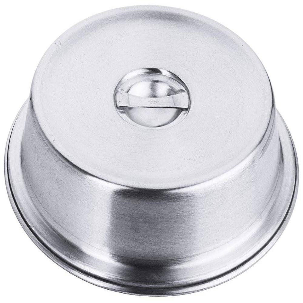 Contacto Thermobehälter Contacto Edelstahl Tellerglocke konische Form für Teller bis 23,5 cm