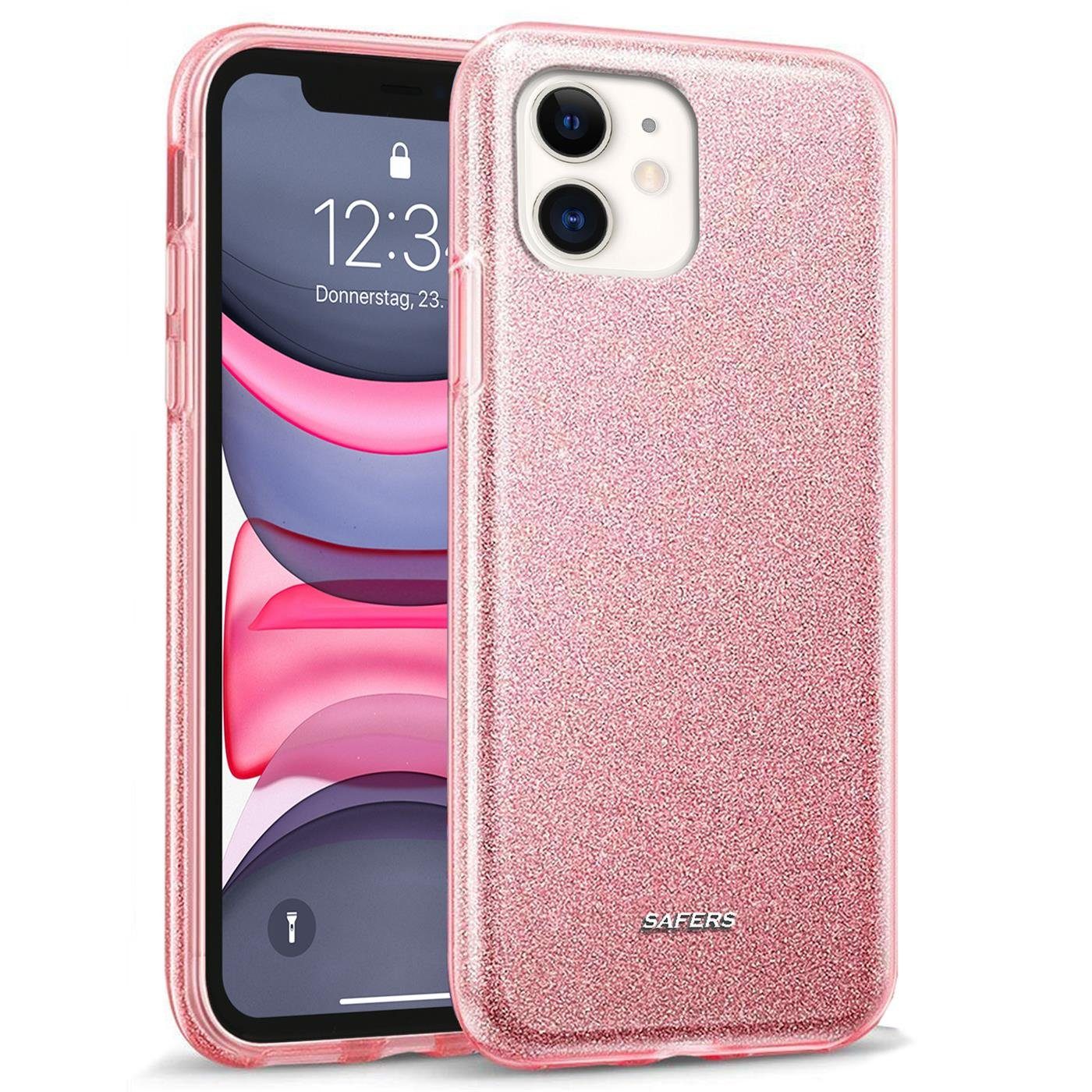 CoolGadget Handyhülle Glitzer Glamour Hülle für Apple iPhone 11 6,1 Zoll, Slim Case mit Glossy Effect Schutzhülle für iPhone 11 Hülle