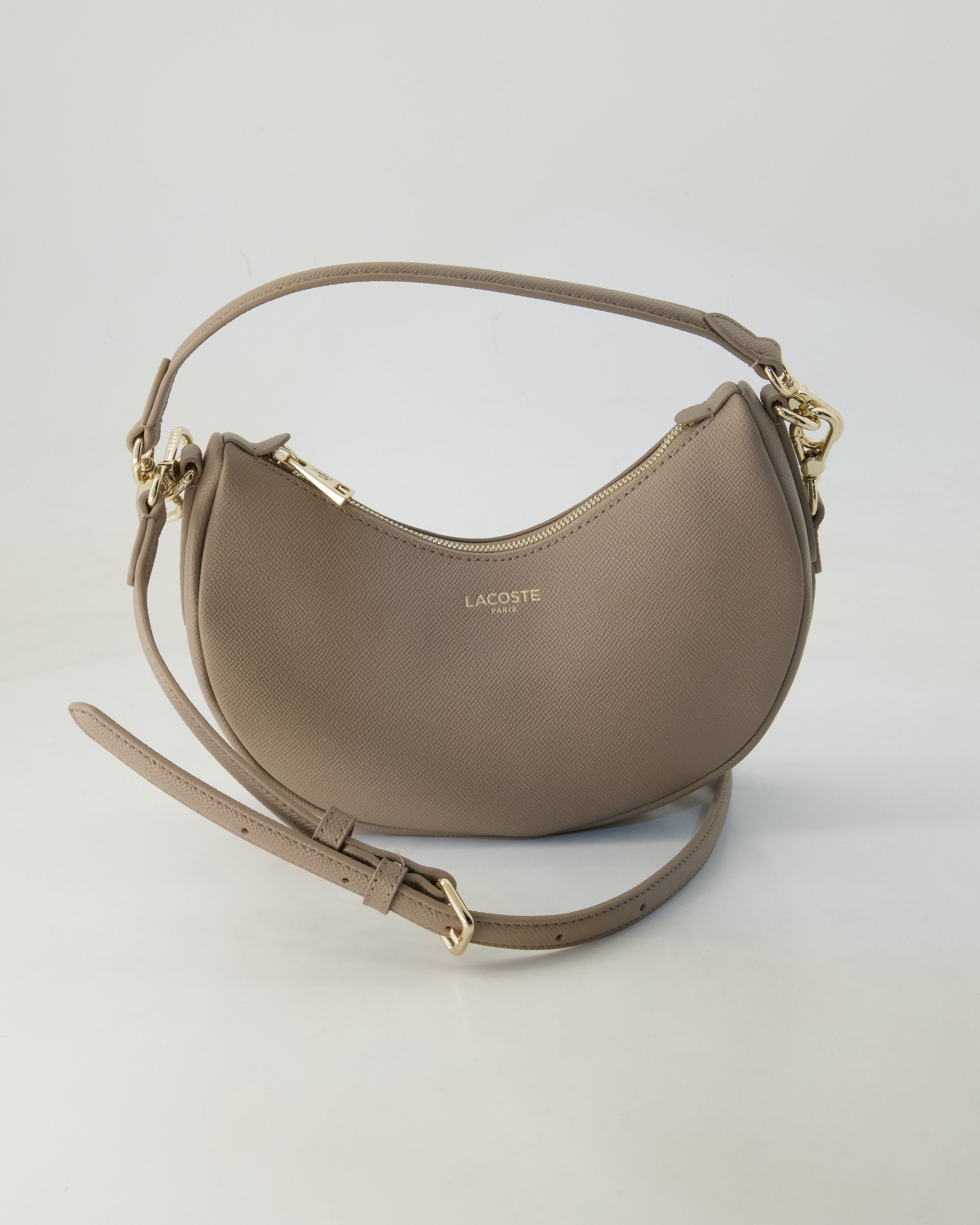 Lacoste Handtasche Shoulder Bag, Obermaterial: Leder