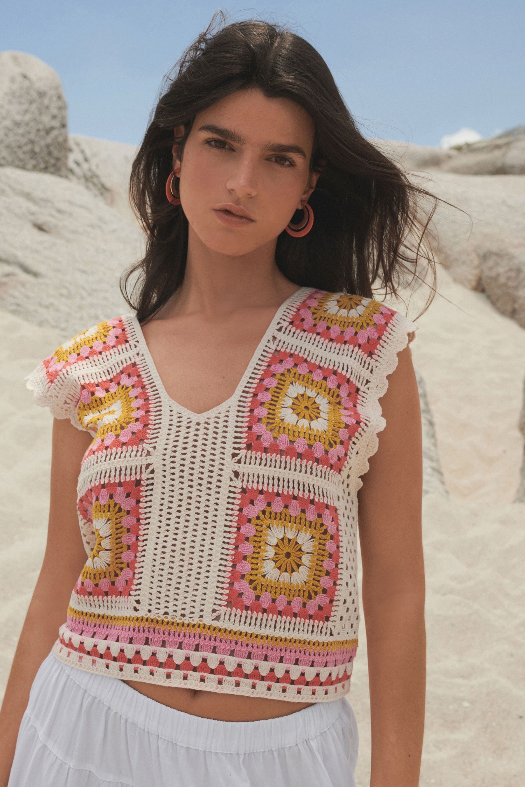 Next Stricktop Häkel-Tanktop (1-tlg) günstig online kaufen