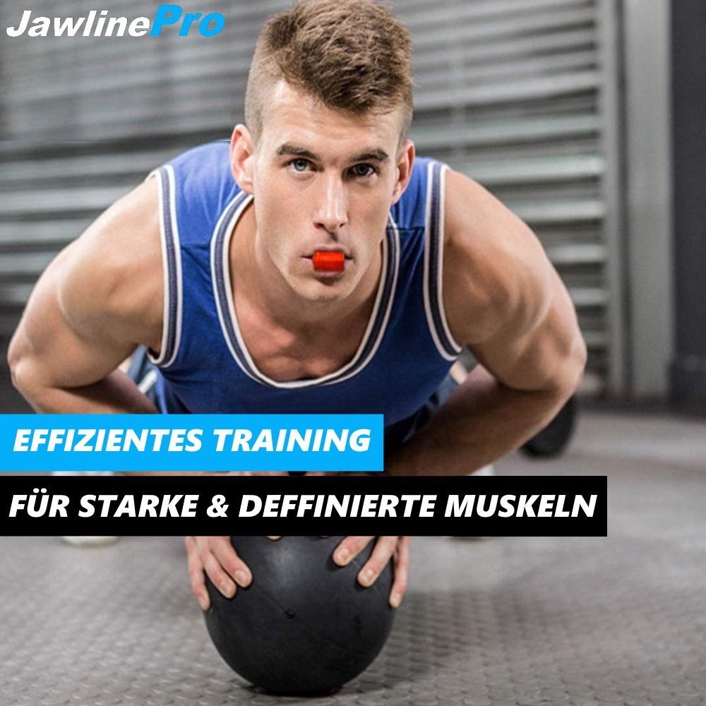 (Trainer MAVURA Kieferformer Jaw Gesichtsmuskulatur Gesichtsstraffer), Jawline Line, Trainer Kiefer JawlinePro Training Trainer Kiefertrainer Stufe1 Gesichtsmuskeltrainer Multitrainer