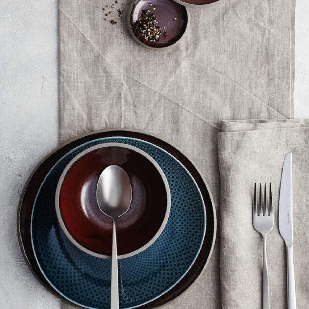 Rosenthal Frühstücksteller Rosenthal Junto Ocean Blue Teller Flach - R 22,0 cm