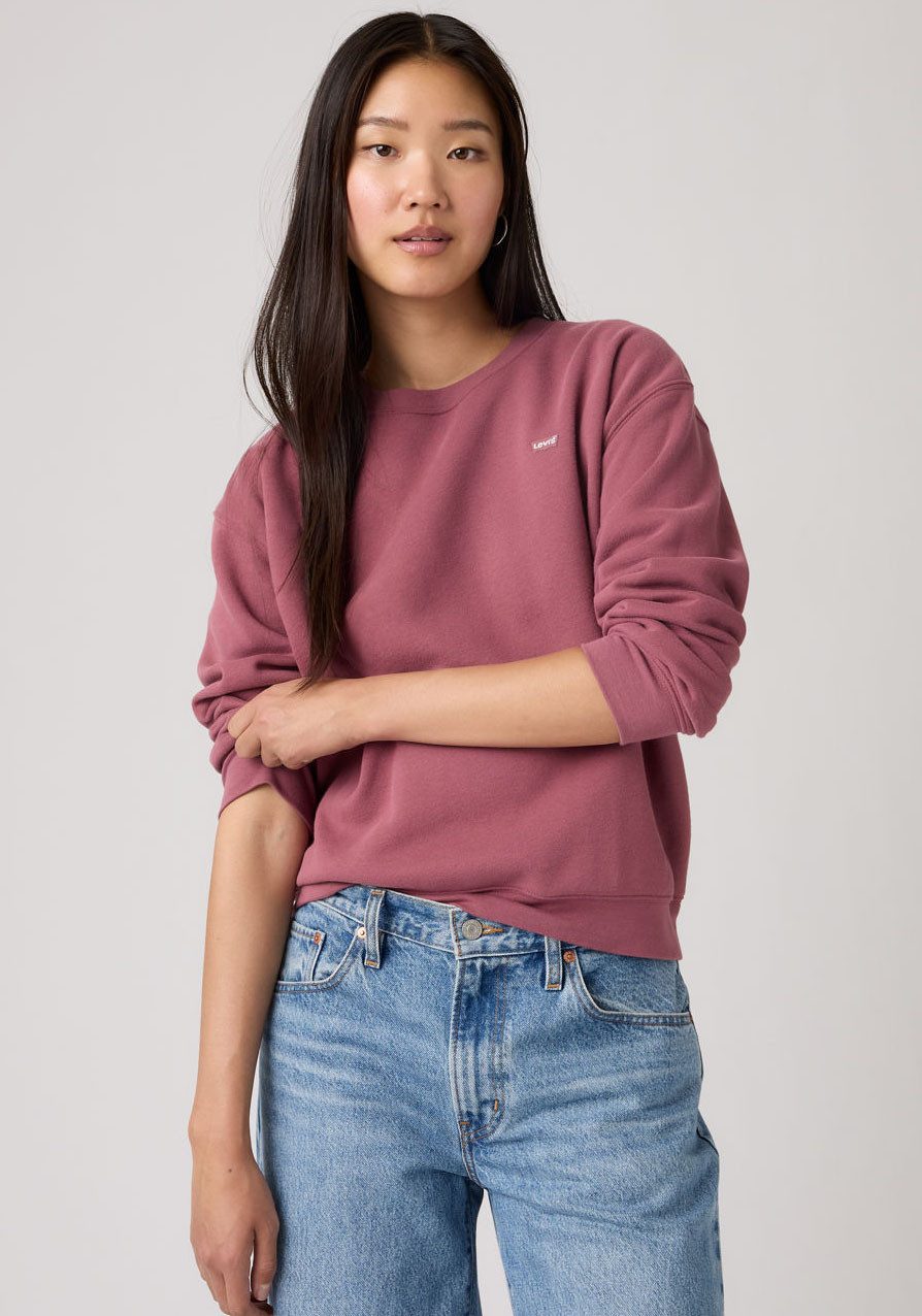 Levi's® Sweatshirt EVERYDAY CREW SWEATSHIRT mit kleinem Logo auf der Brust günstig online kaufen