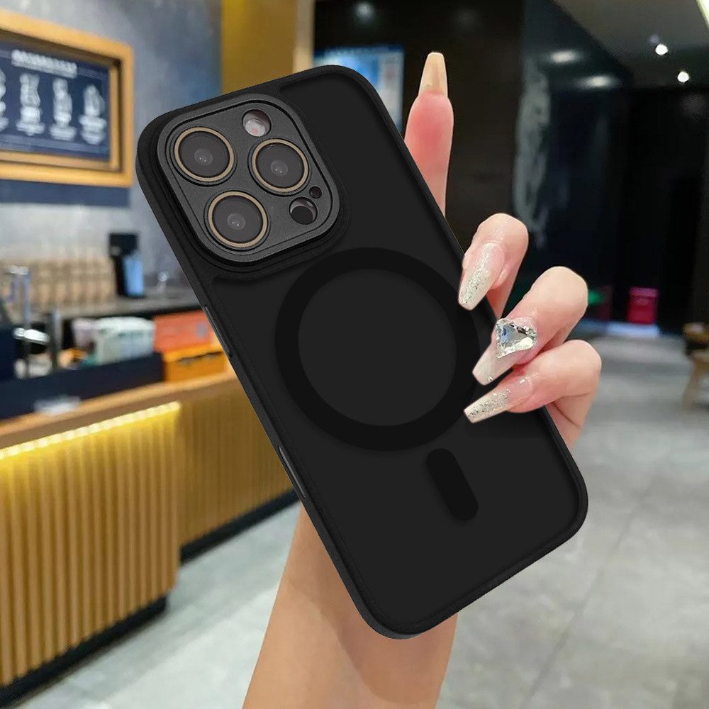 FITSU Handyhülle Schutzhülle für iPhone 16 Pro Max Hülle mit Kameraschutz Handyhülle 6,9 Zoll, Handy Case für iPhone 16 Pro Max Handyhülle, MagSafe kompatible Hülle