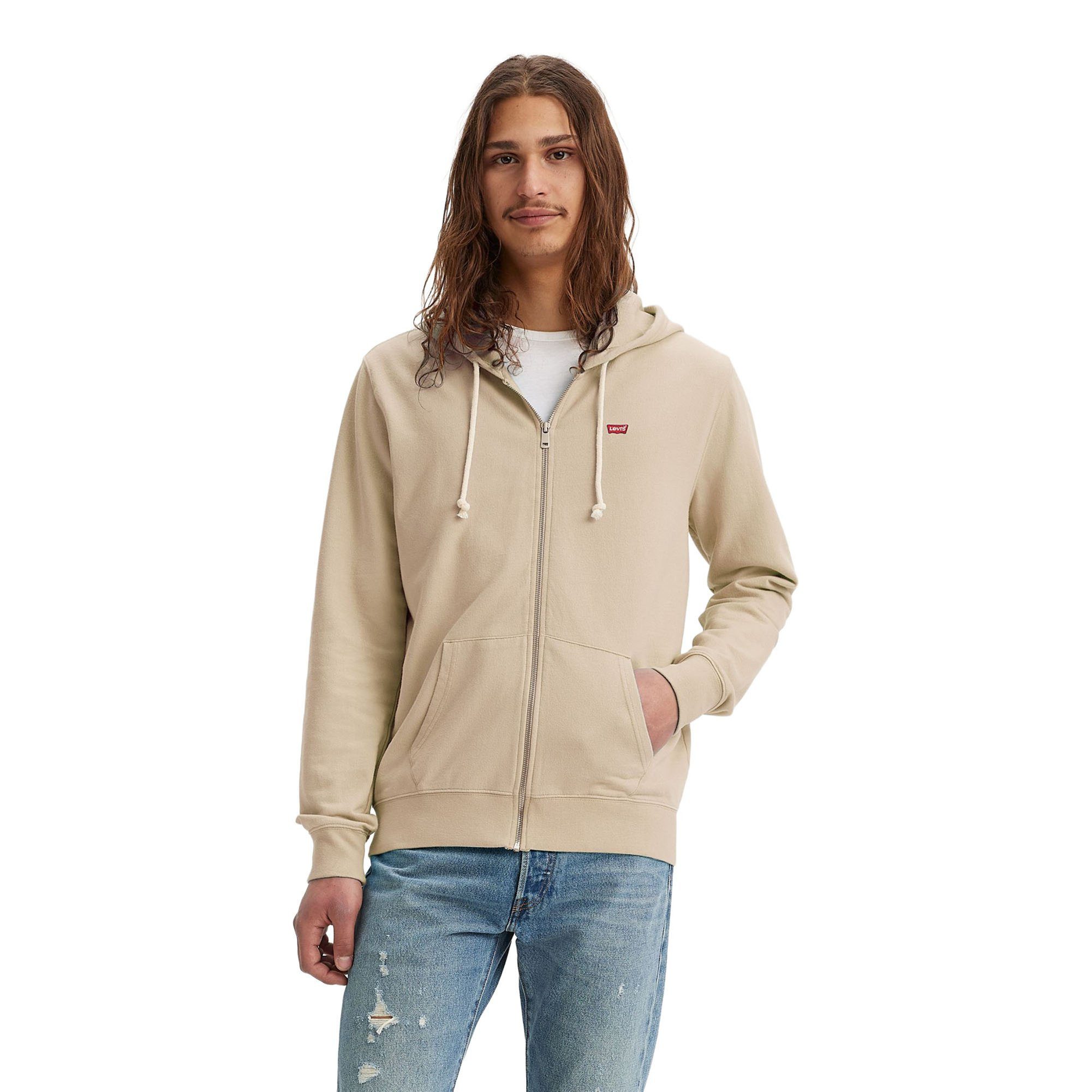 Levi's® Sweatshirt Herren Sweatjacke 1er Pack Baumwolle (Packung, 1er Pack) – Bild 3 von 5