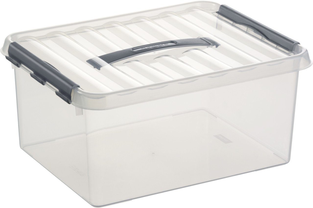 Sunware Aufbewahrungsbox Sunware Aufbewahrungsbox Q-Line mit Deckel 40 x 30