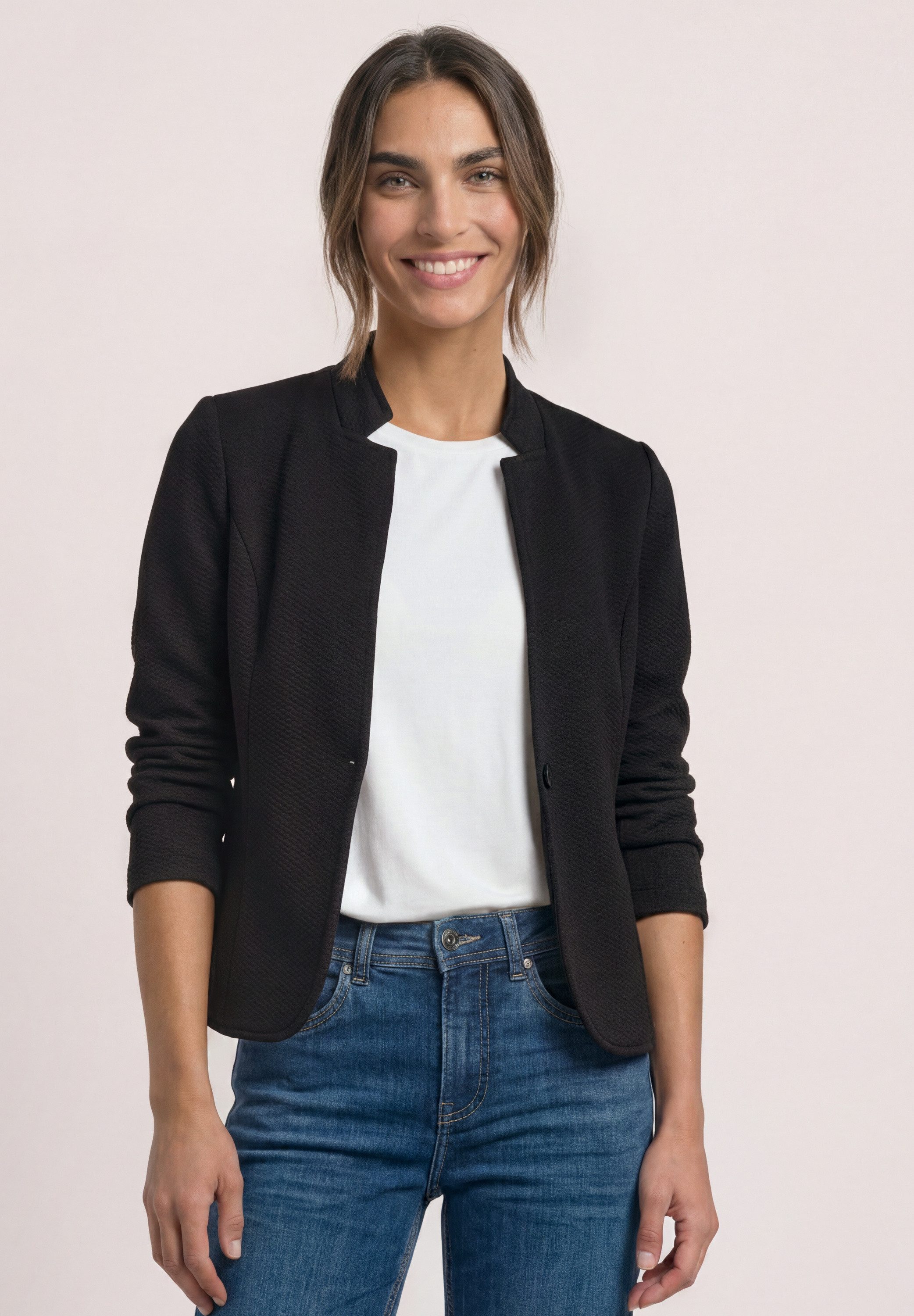 STREET ONE Kurzblazer mit Reverskragen