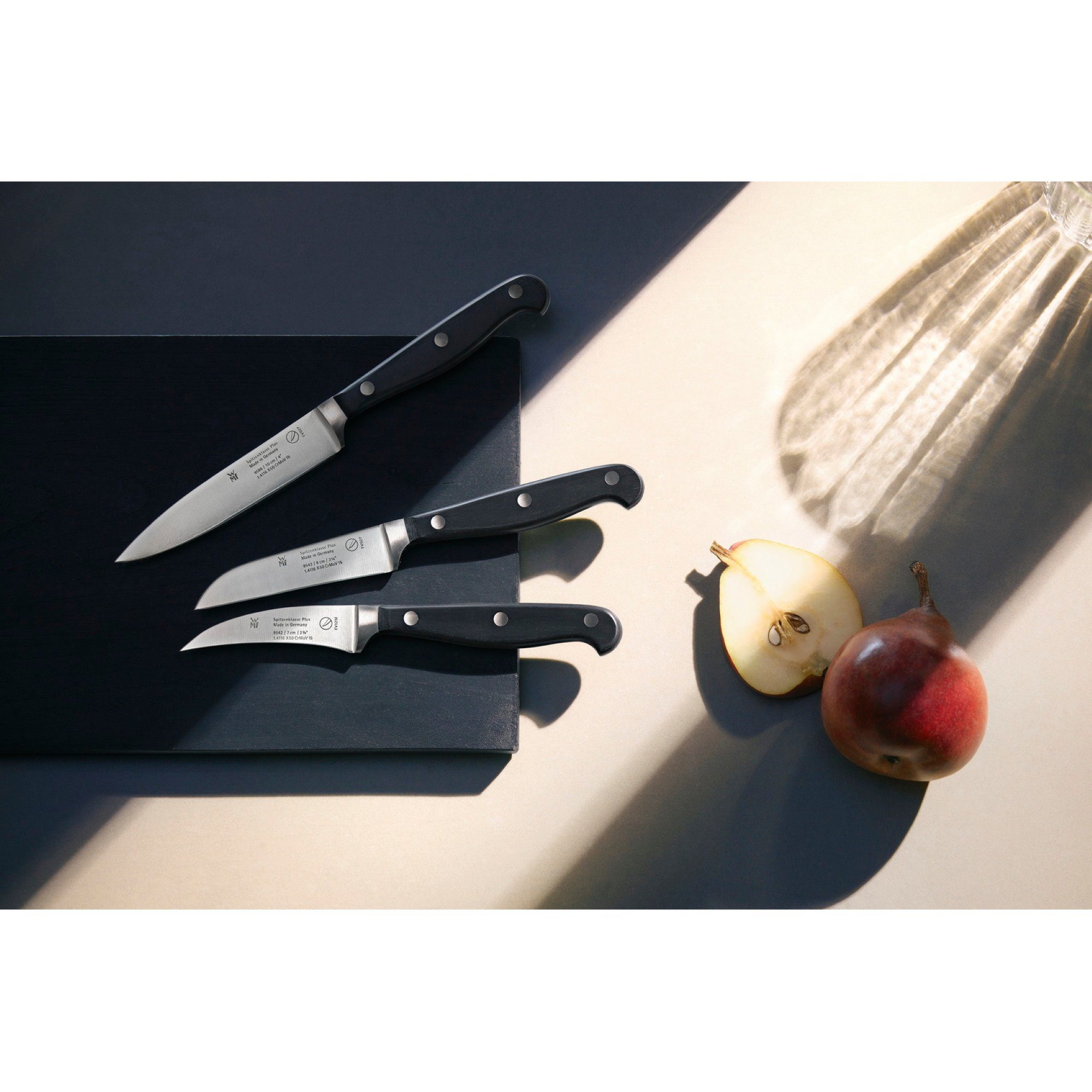 in Plus Spitzenklasse WMF Obst- Gemüseset, Germany Messer-Set Made und (Set, 3-tlg),