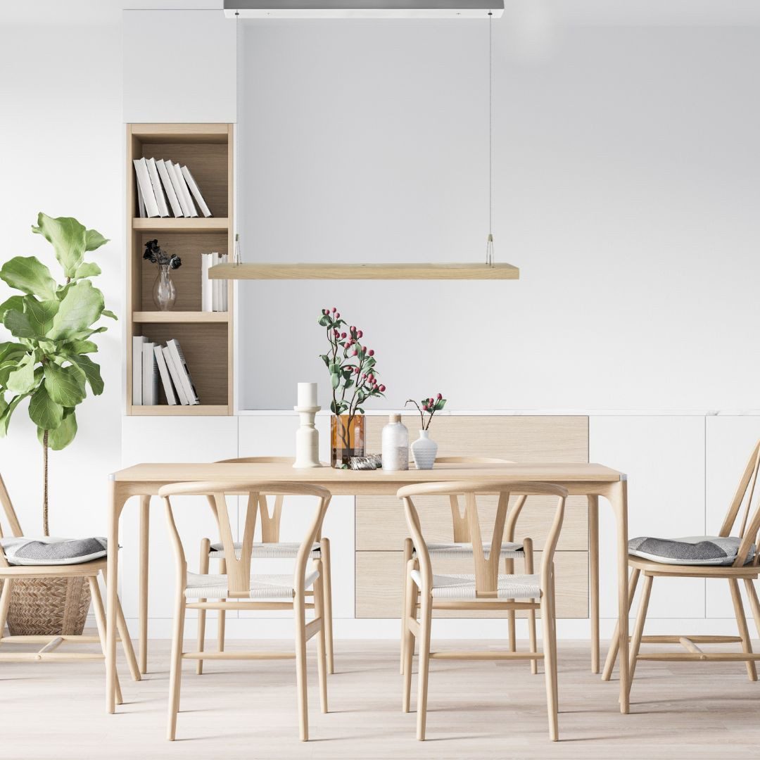 HerzBlut LED-Hängeleuchte Friso LED, Alu LED-Leiste Acryl, satiniert, wechselbar