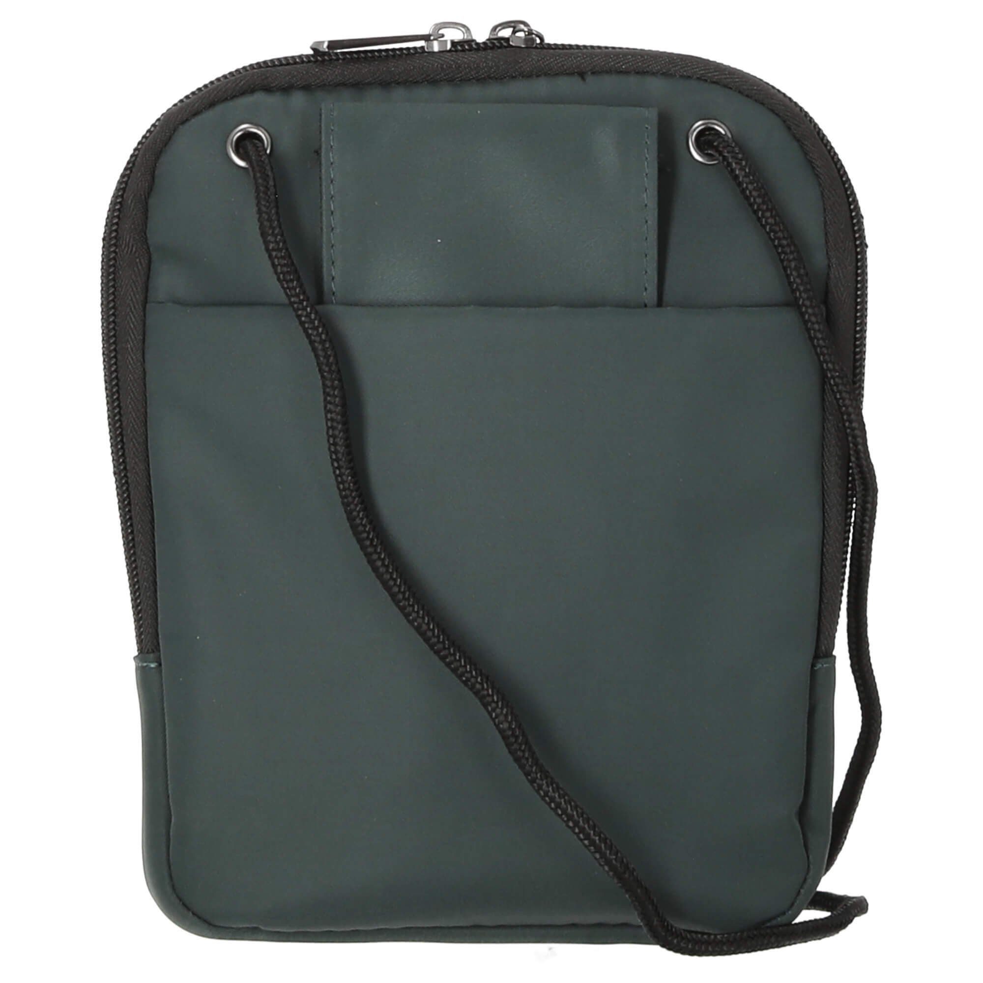 Umhängetasche RFID Stratic green cm Body Bag Pure Umhängetasche 21 (1-tlg) - dark