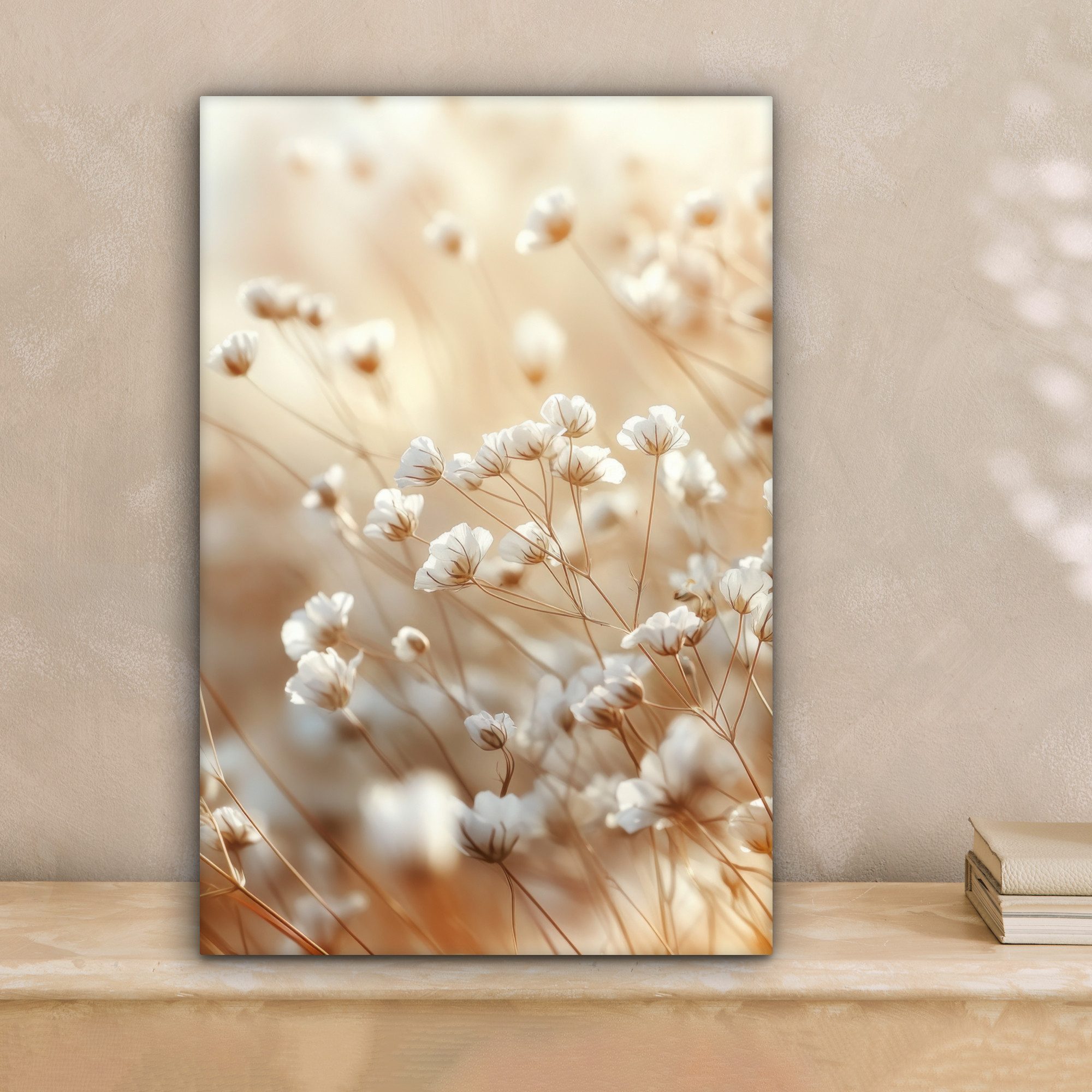 OneMillionCanvasses® Leinwandbild Wild - Blumen - Weiß, Fotodruck (1 St), L günstig online kaufen
