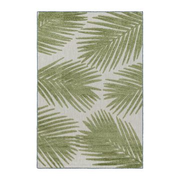 Outdoorteppich Teppich für den Flur oder Küche Palmen-Design, Stilvoll Günstig, Läufer, Höhe: 10 mm