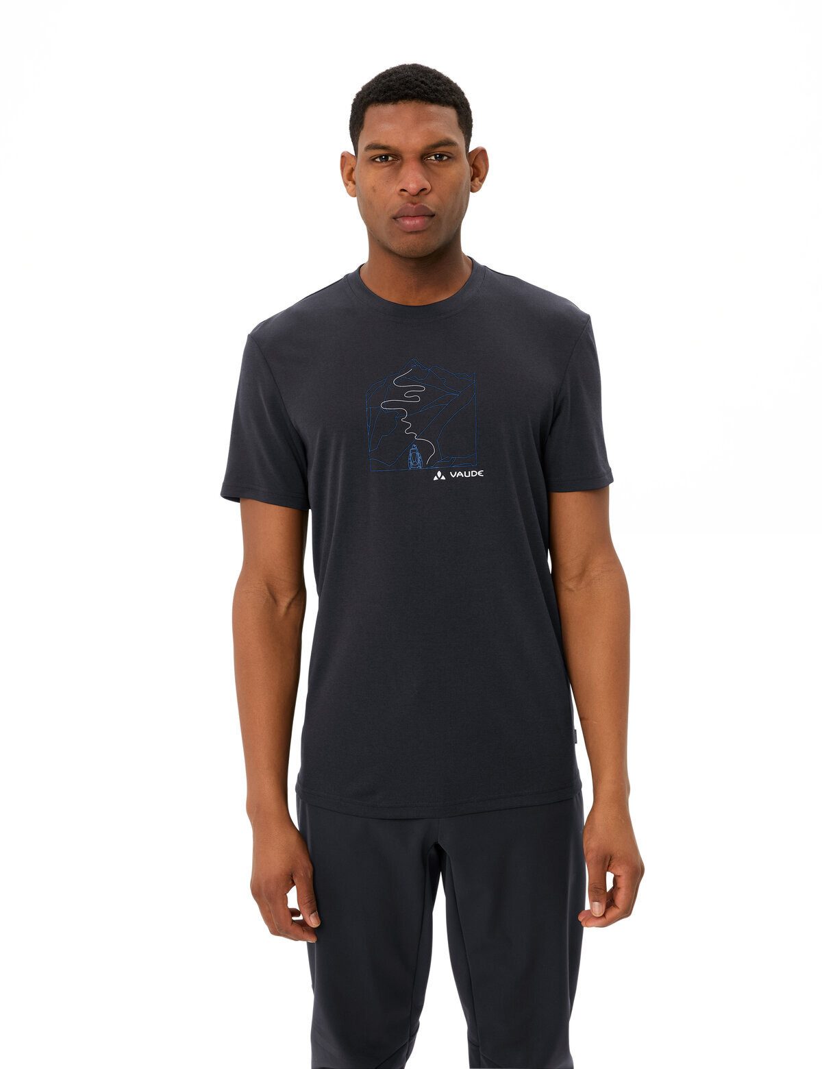 VAUDE T-Shirt SE Men's Ossola Print T-Shirt (1-tlg) bequemes und funktionelles T-Shirt