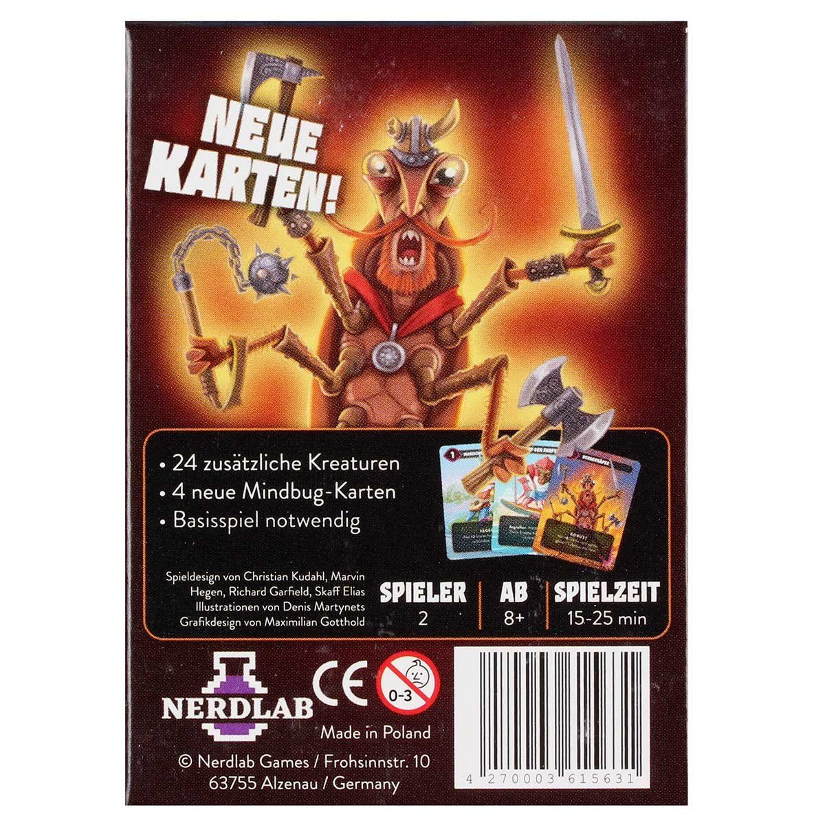 Nerdlab Spiel Mindbug - Der erste Kontakt Add-On Pack Erweiterung (deutsch)