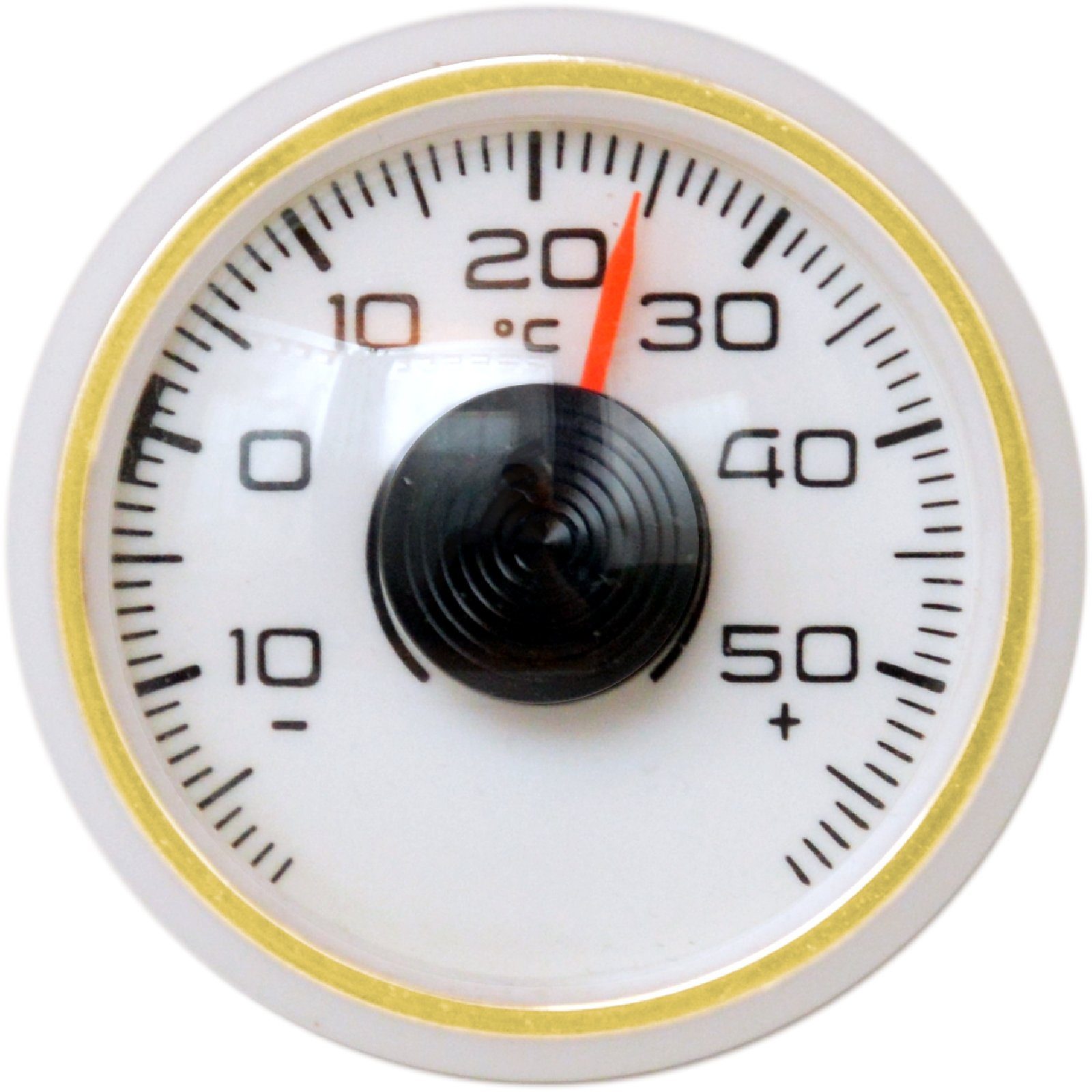 Raumthermometer Historisches Bimetall Thermometer 46 mm selbstklebend