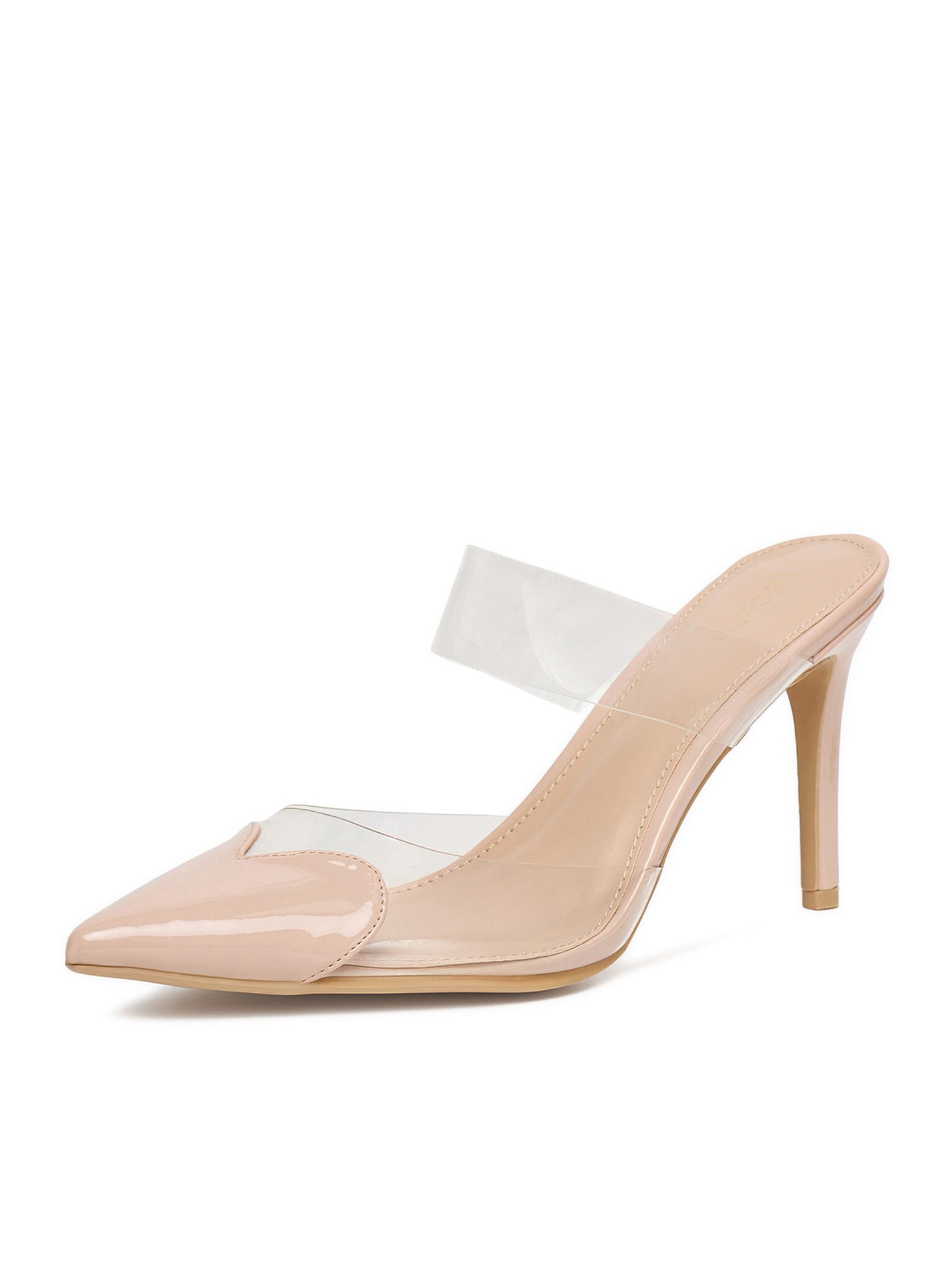 DeeZee Deezee Damen High Heels Beige 2024-89 High-Heel-Stiefel