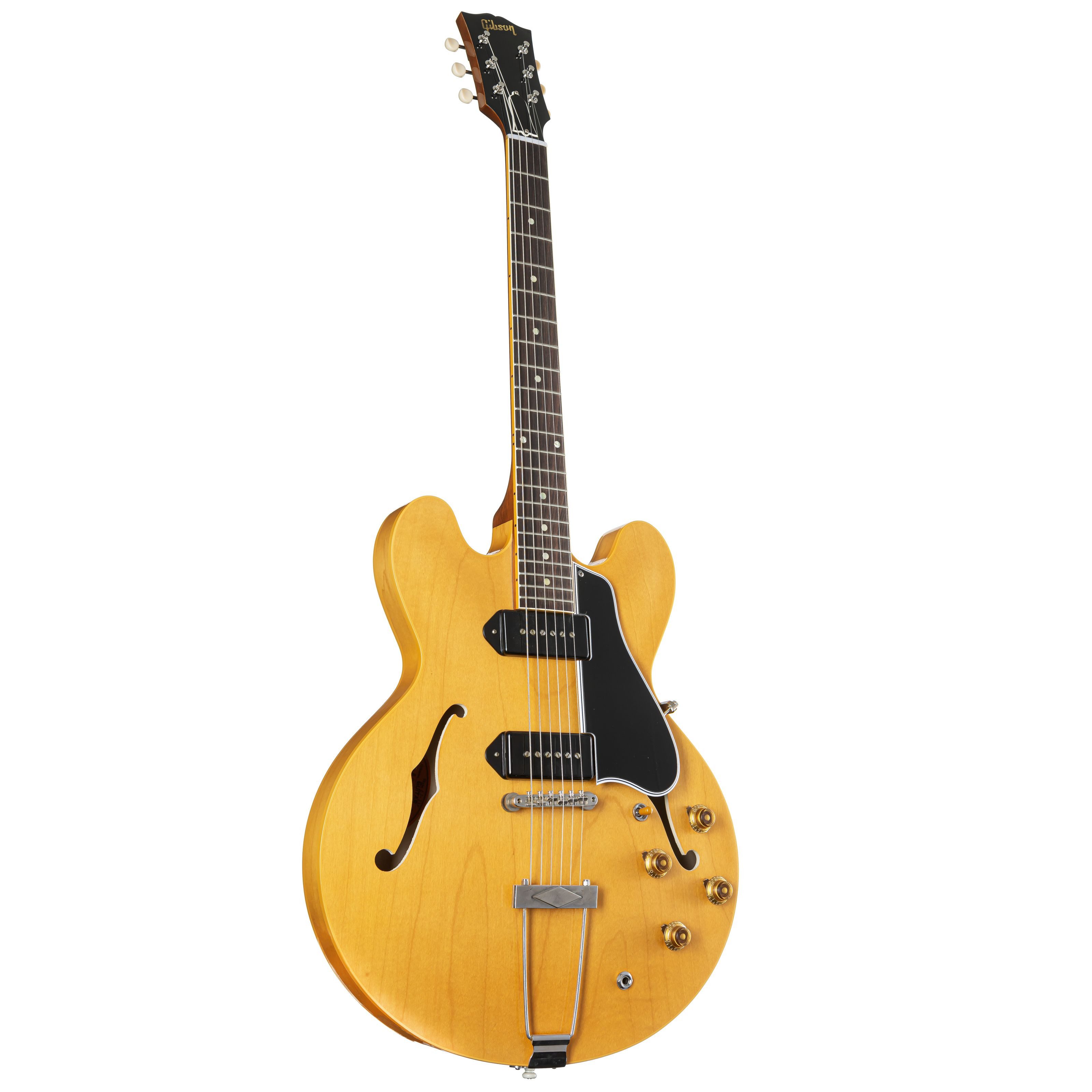 Gibson Halbakustik-Gitarre, Halb-Akustik Gitarren, Custom-Shop, 1959 ES-330 Reissue Vintage Natural #A960099 - Halbakustik Custom