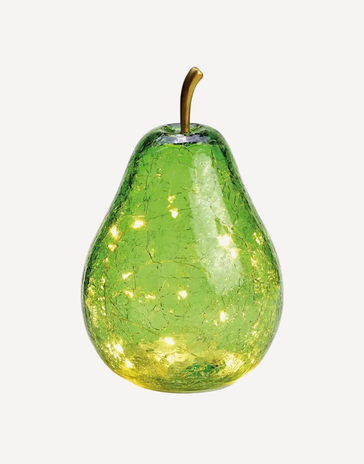 Seyila Home LED-Dekofigur Dekorative Birne aus Glas mit LED und Timer