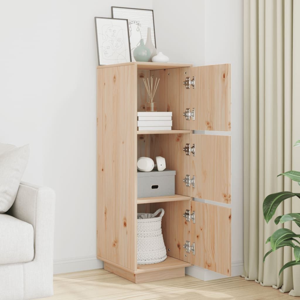 vidaXL Highboard Highboard 34x40x108,5 cm Massivholz günstig online kaufen