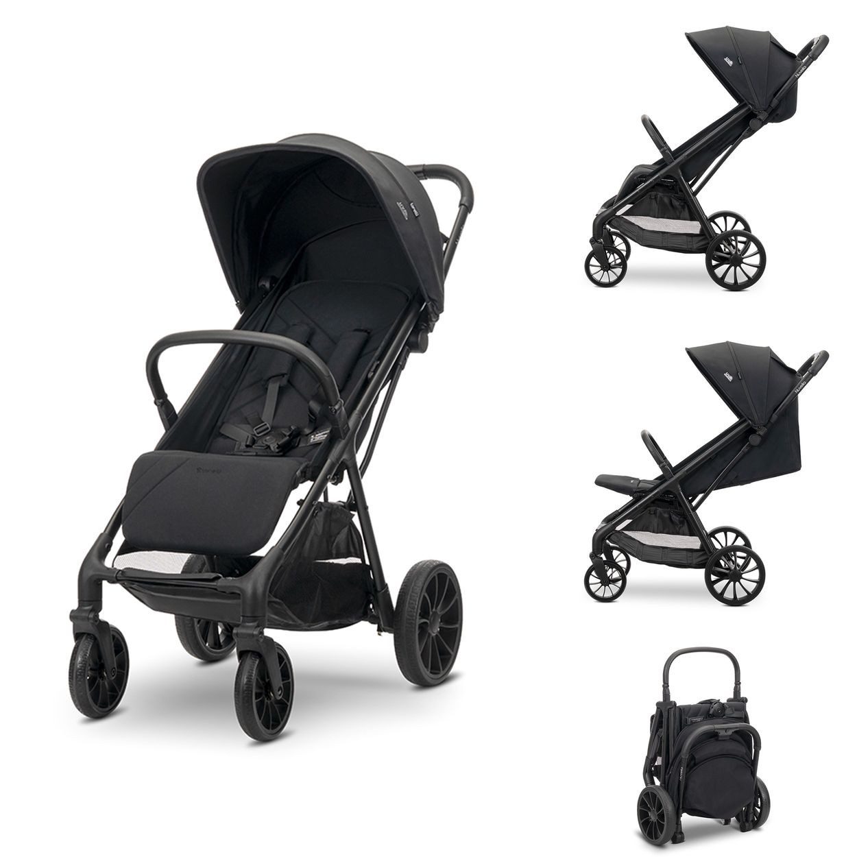 LORELLI Kinder-Buggy Nuvella, faltbar, verstellbare Rückenlehne, Sonnendach