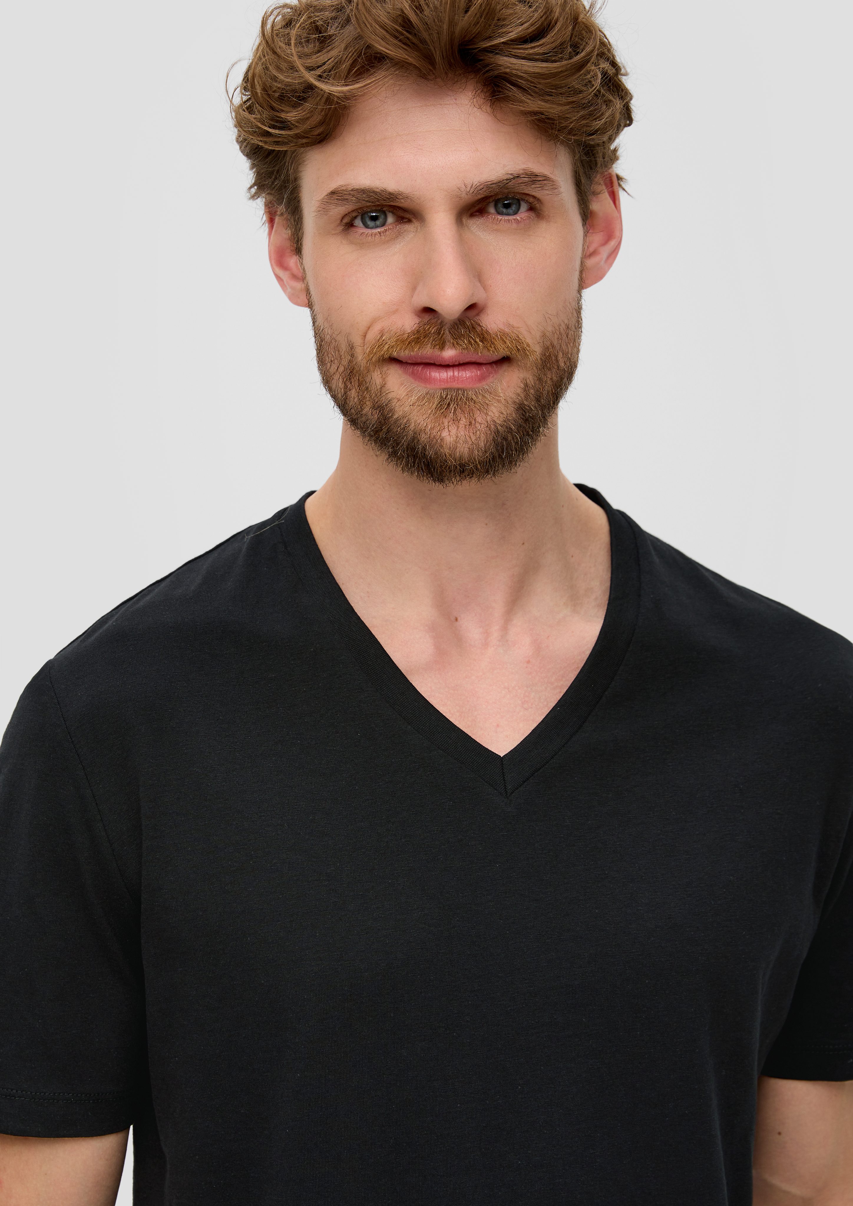 s.Oliver T-Shirt Regular fit (2-tlg) Rundhals, günstig online kaufen