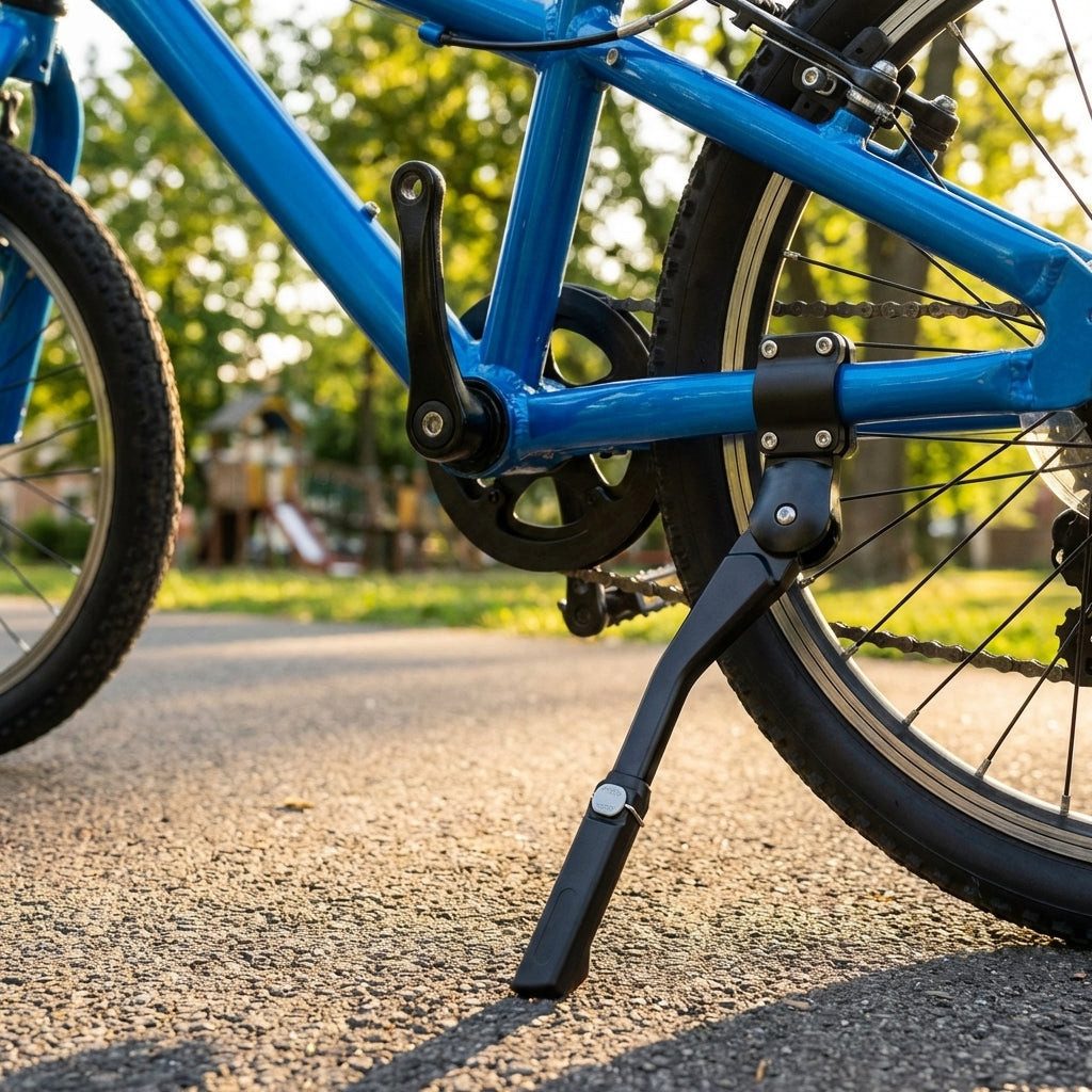 URSUS Fahrradständer Ursus Seitenständer Easy mini 16 bis 24 Zoll schwarz verstellbar Alu – Bild 2 von 2