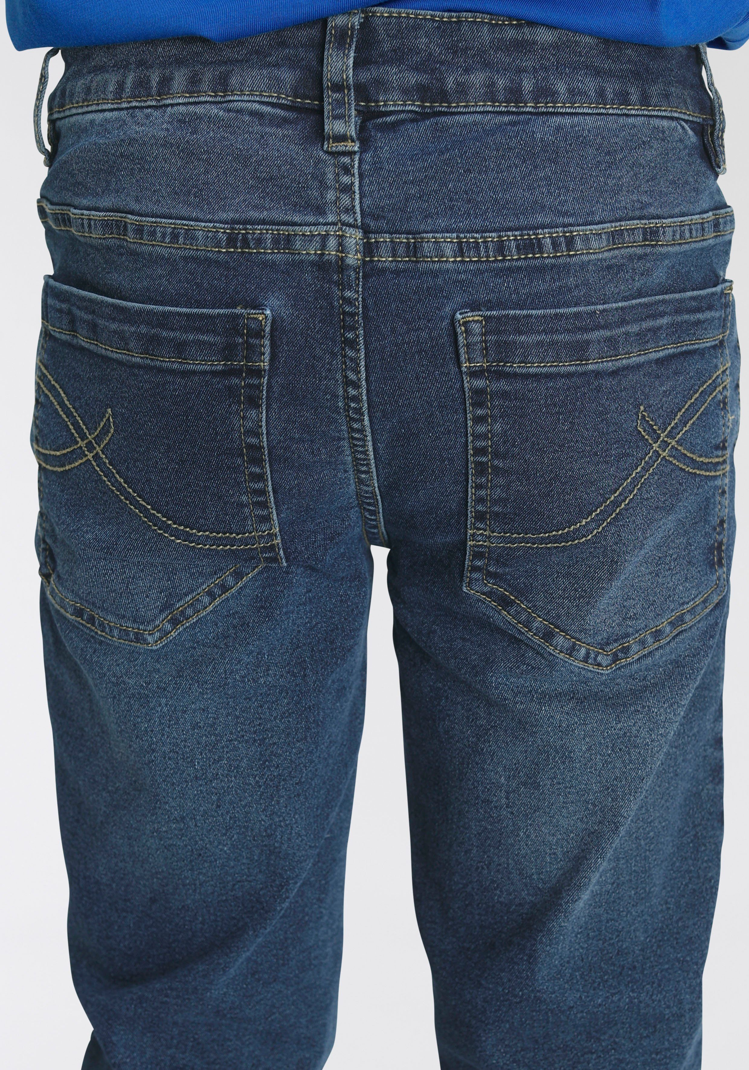 Bein mit Stretch-Jeans schmalem KIDSWORLD