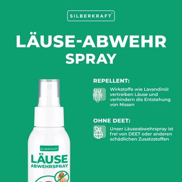Silberkraft Insektenspray Kopfläusespray, Läuseabwehrspray, 100 ml, 2-St.