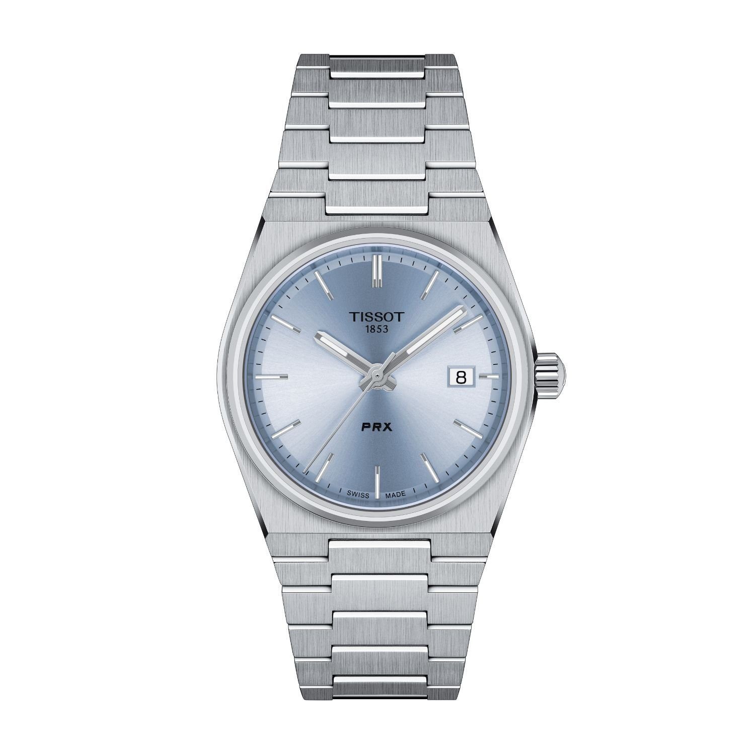 Tissot Quarzuhr Tissot Chronograph T137.210.11.351.00 hellblau/silber