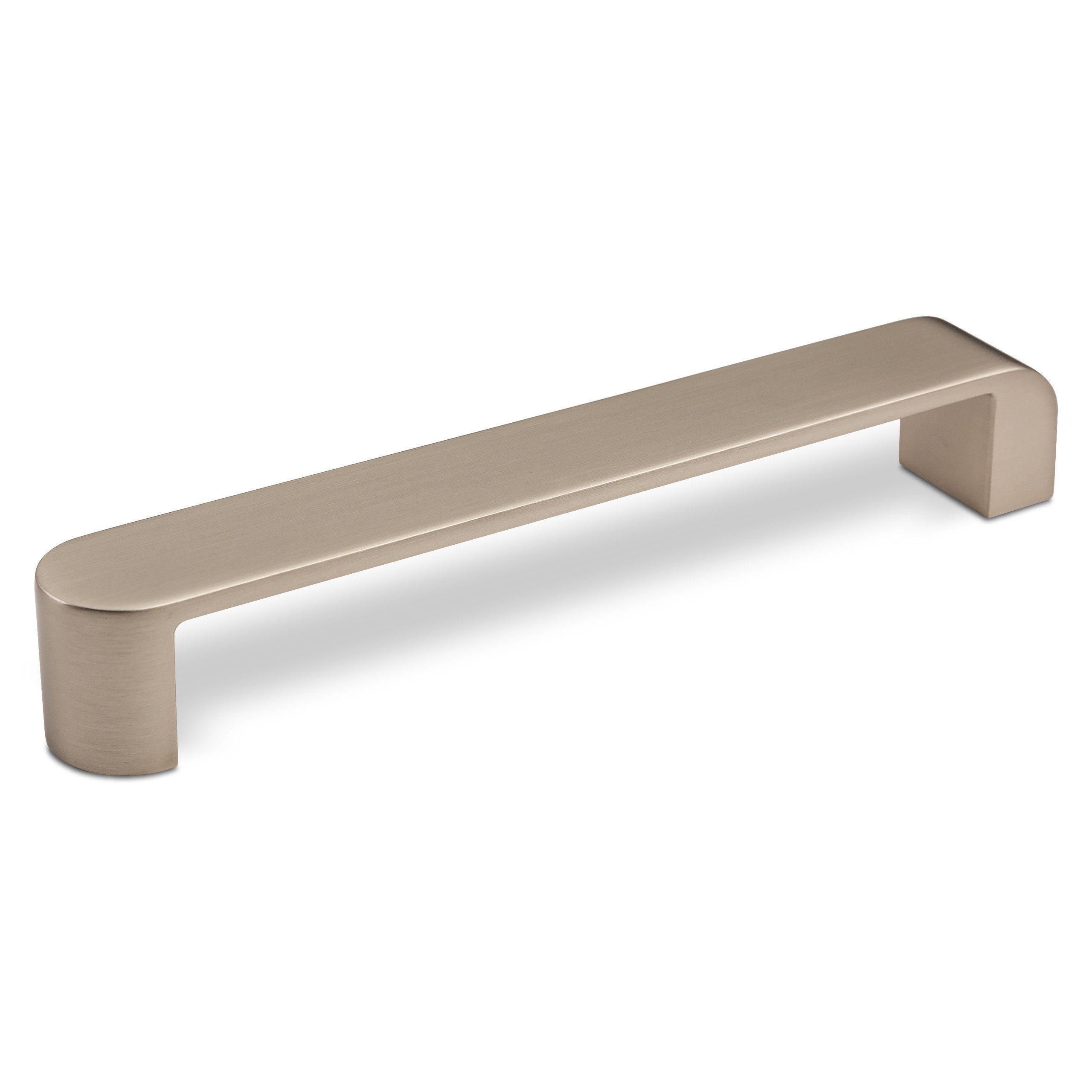 SO-TECH® Möbelgriff XENA Bohrlochabstand 160 mm, Metall (1-St), Edelstahloptik matt