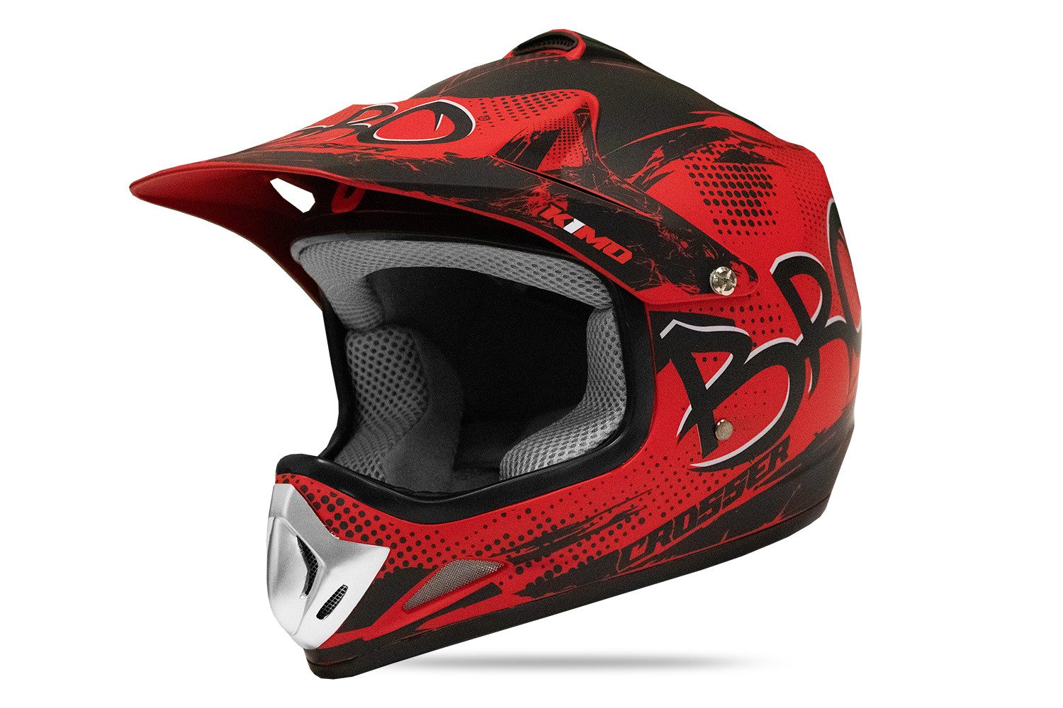 KIMO Motocrosshelm KIMO BRO Kinder Crosshelm Motocross Helm Sport Fahrradhelm