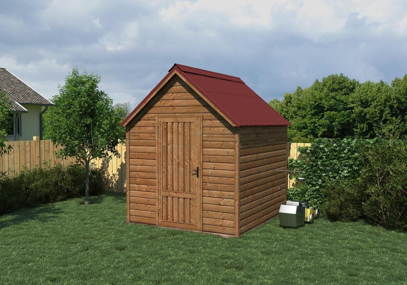 Onduline Dachpappe 2er Pack Dachplatte Easyline® Wellplatte Gartenhaus, Farbe: rot, wellig, 1.52 m² pro Paket, (2-St), Größe: 1000 x 760 x 2,6 mm, Profil: 95/38