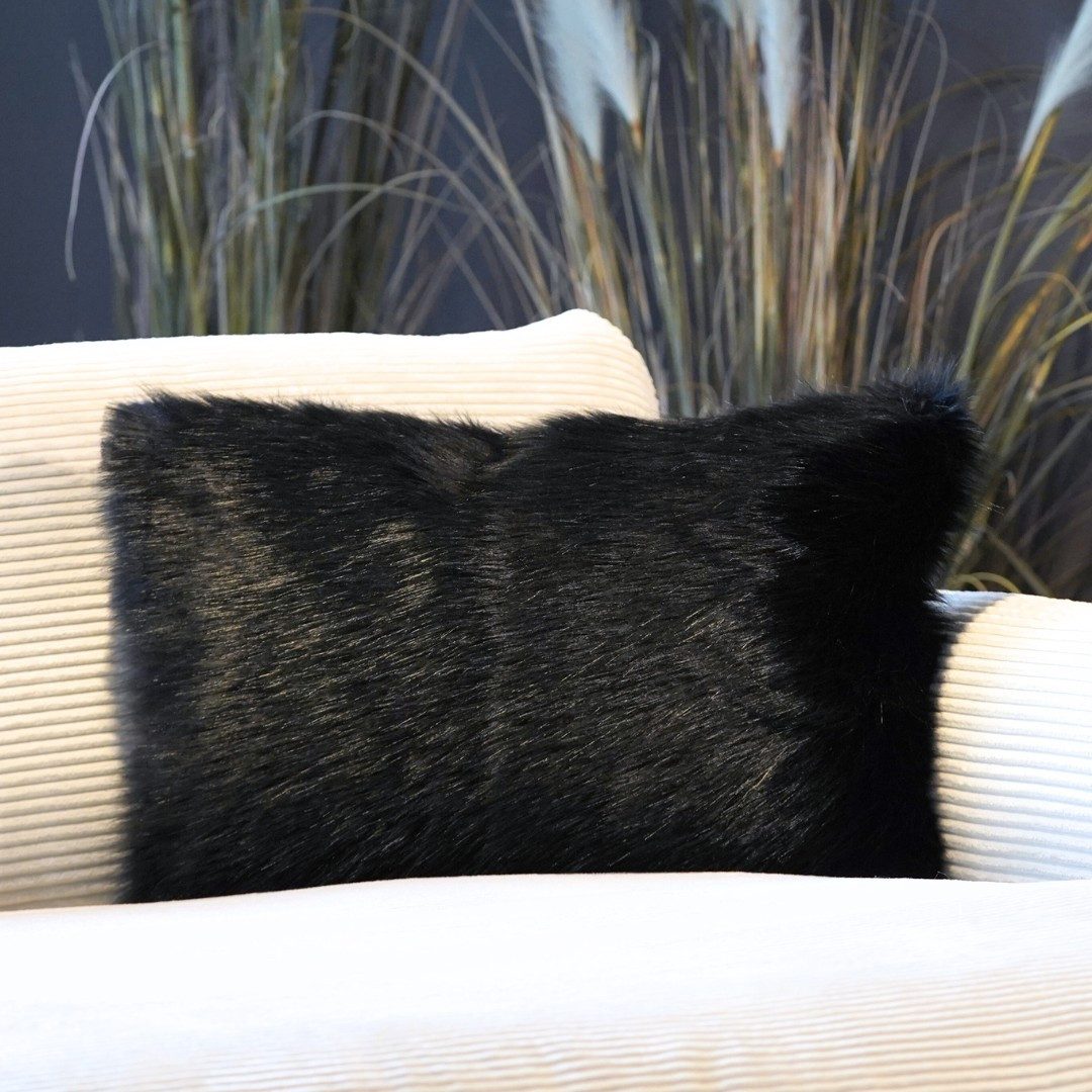 REALLaxx Dekokissen Kenia, 40 x 60 cm, Kissenbezug mit Füllung, Kunstfell, günstig online kaufen