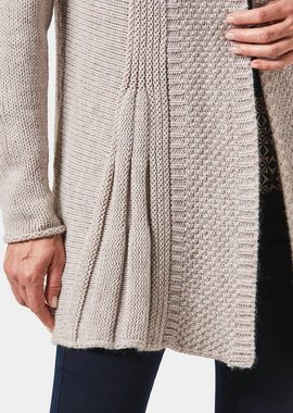 GOLDNER Strickjacke Kurzgröße: Supersofte ausgestellte Strickjacke