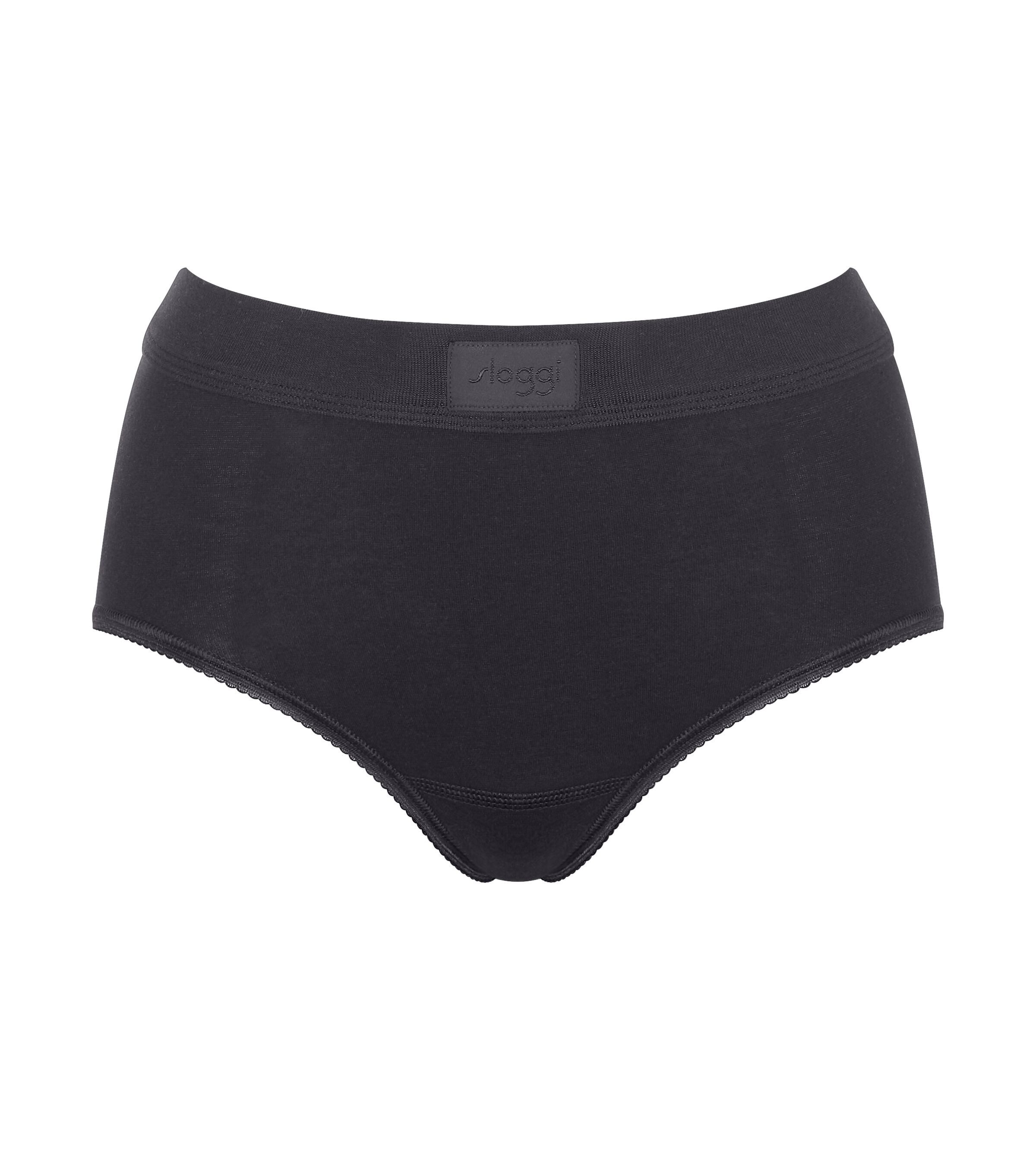 sloggi Maxislip Double Comfort T (2er Pack) extra weich, hoher Sitz, niedriger Beinausschnitt