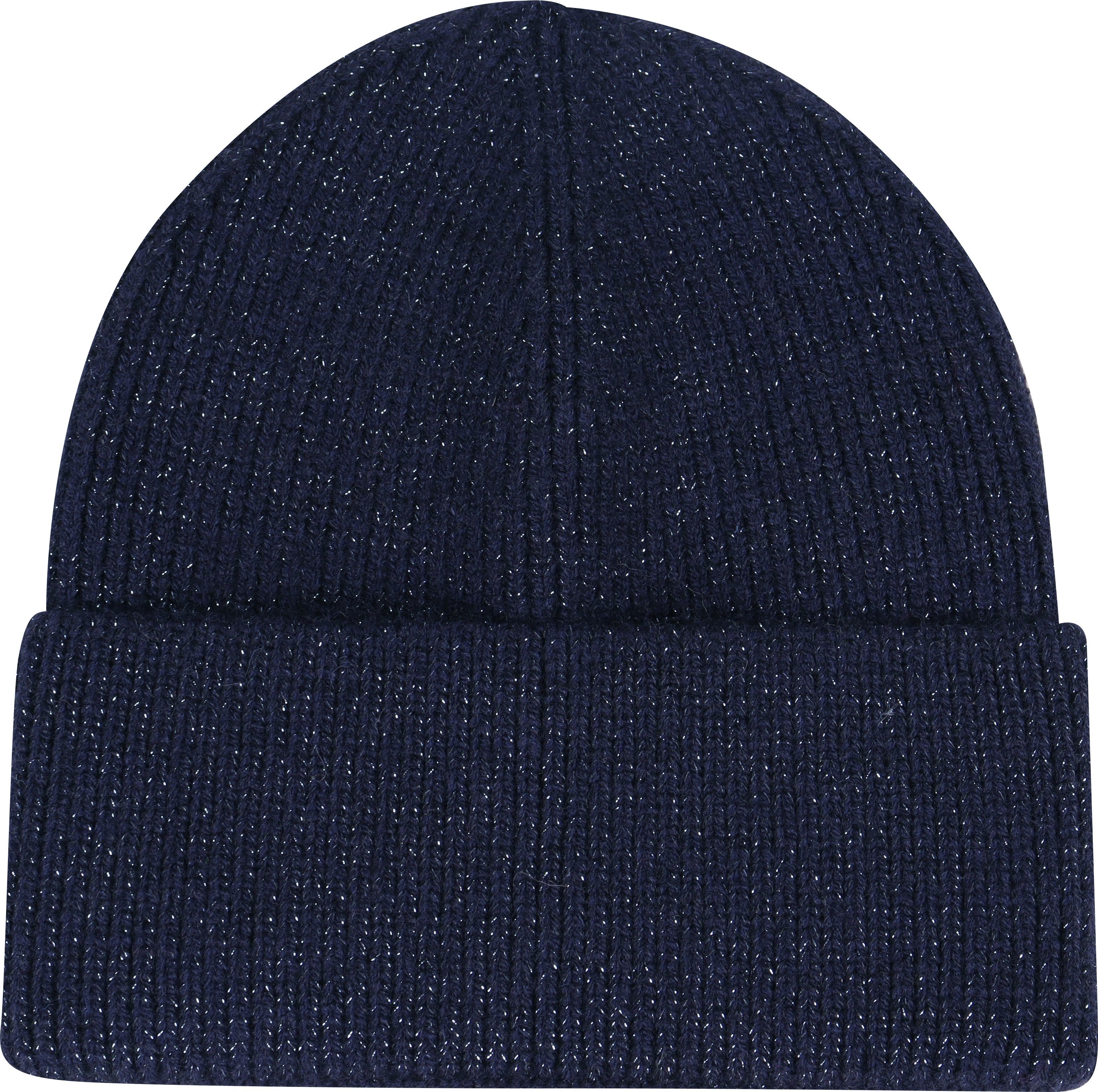 Capelli New York Beanie Strickmütze mit dezent eingearbeiteten Glitzerfäden