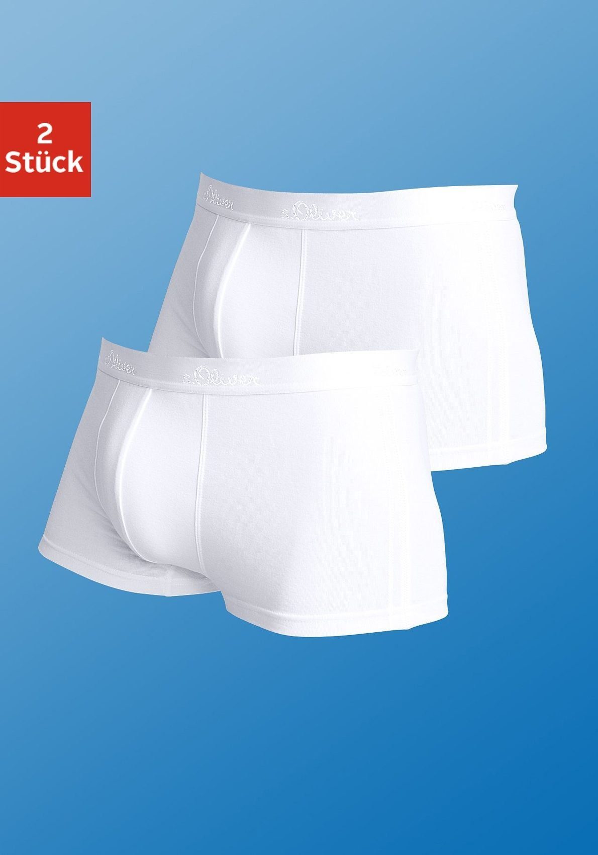 aus 2-St) in (Packung, Modal Boxershorts Hipster-Form weichem s.Oliver
