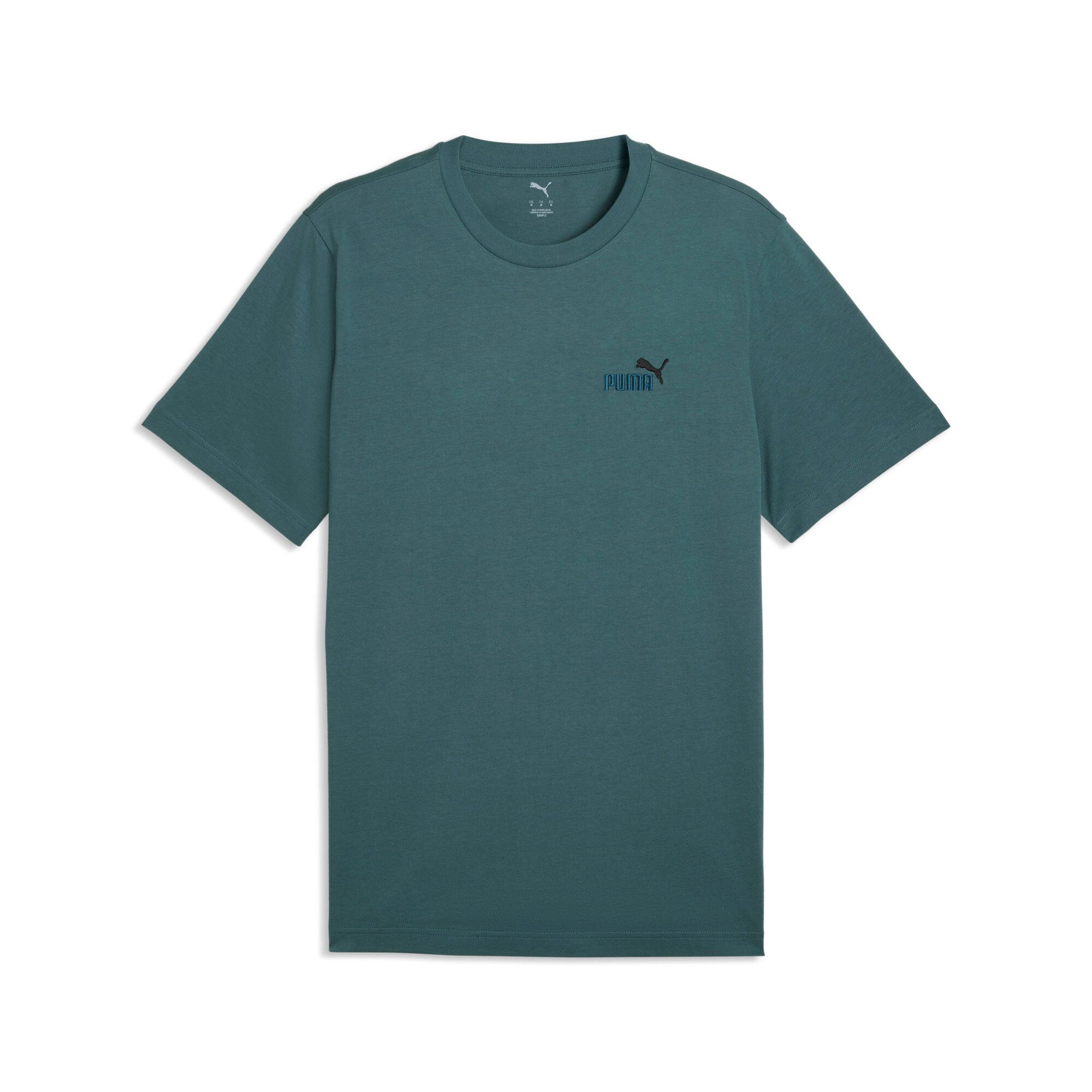 PUMA T-Shirt GRAPHICS 2 COLOR SMALL NO 1 LOGO TEE mit Rundhalsausschnitt, mit Kurzarm, mit Print-Applikation