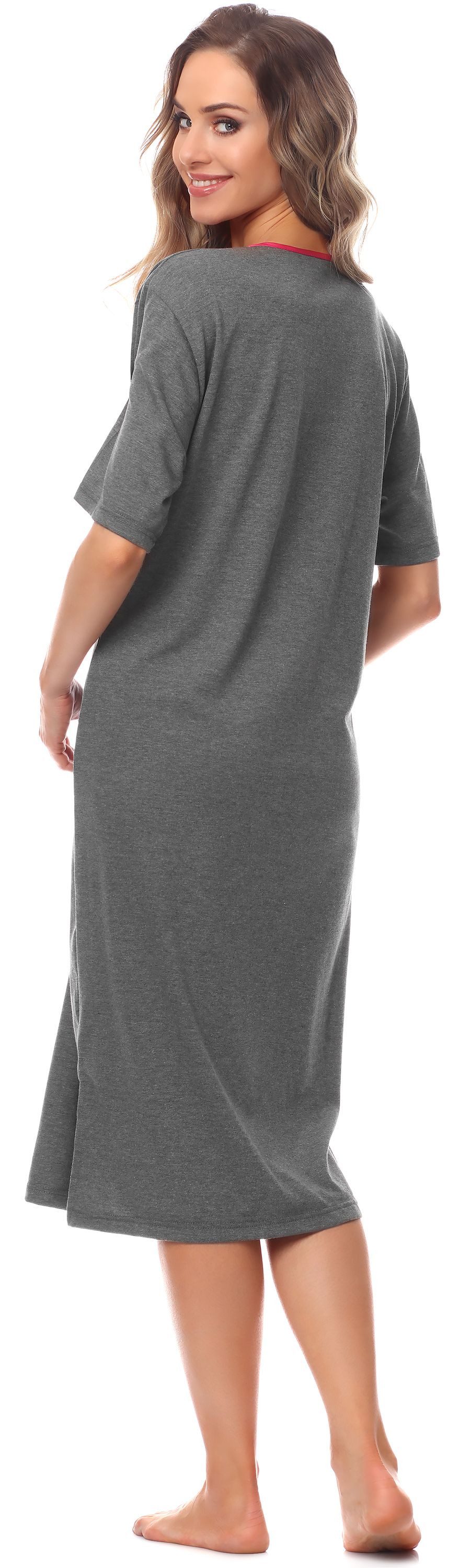 Merry Style Nachthemd Damen Kurzarm Nachthemd 91LW1 (1-tlg)