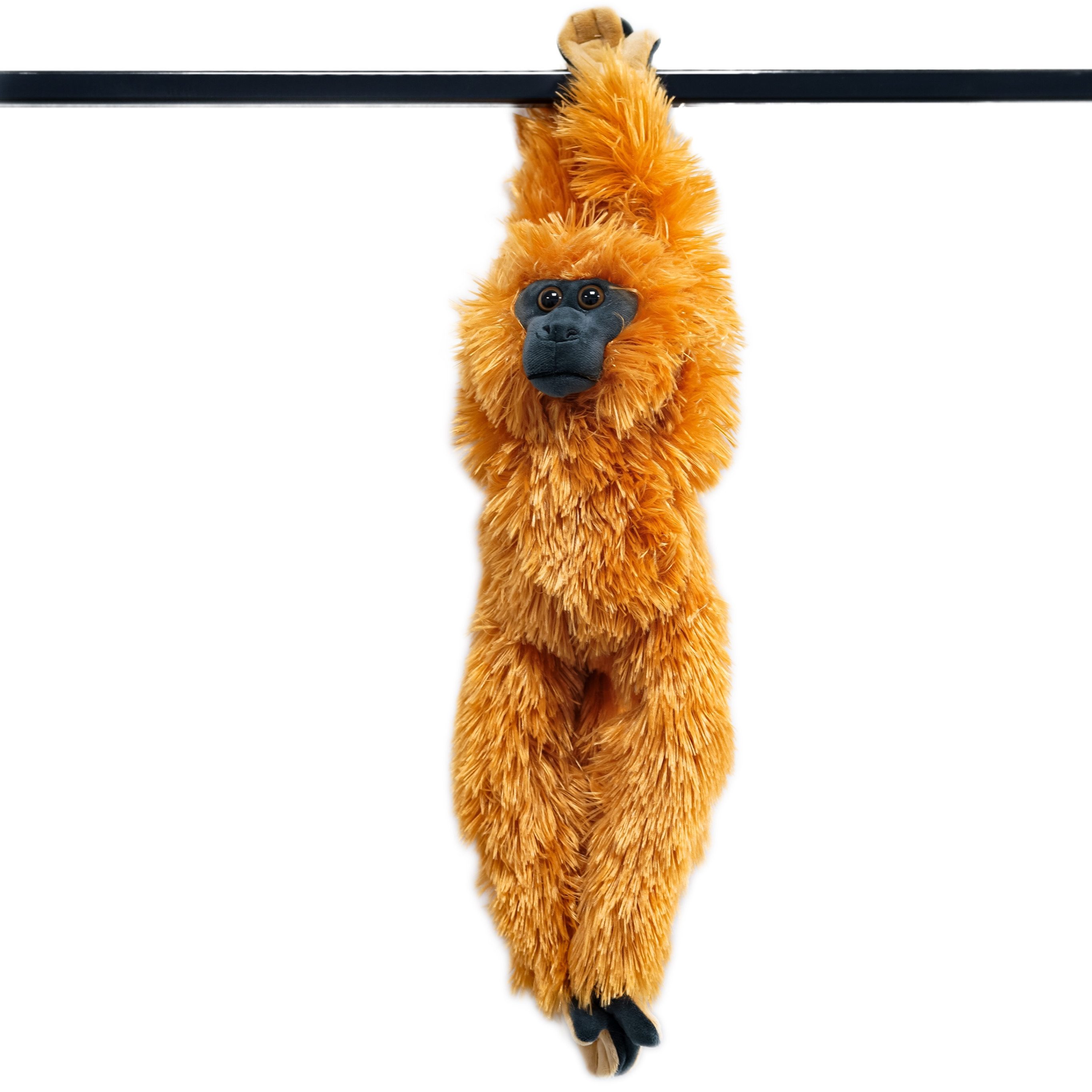 COFI 1453 Kuscheltier Affe 45 cm mit Klett-Händen & -Füßen zum Festhalten Vesper