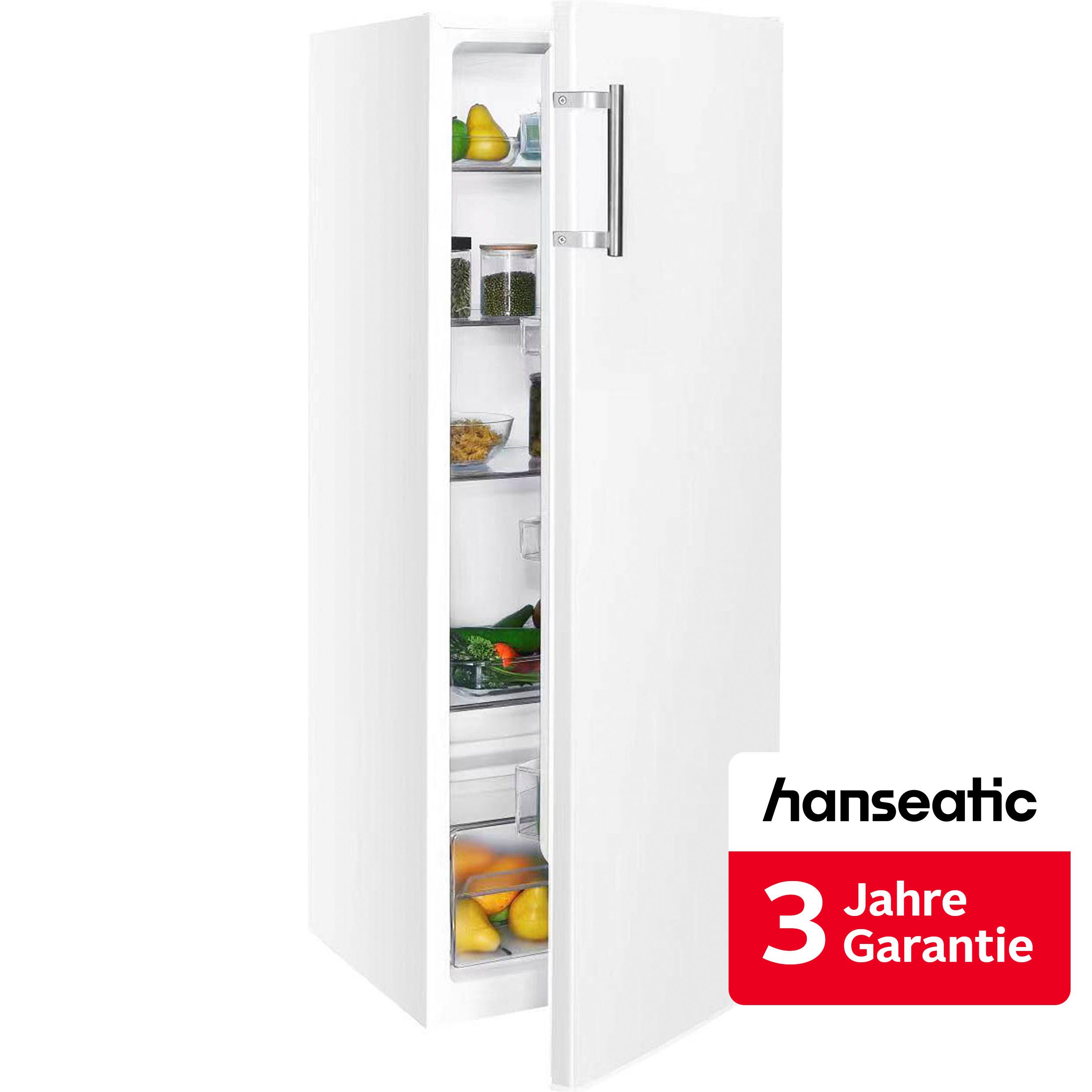 Hanseatic Kühlschrank HKS14355EW, 142,6 cm hoch, 54,4 cm breit, inkl. 3 Jahre Herstellergarantie
