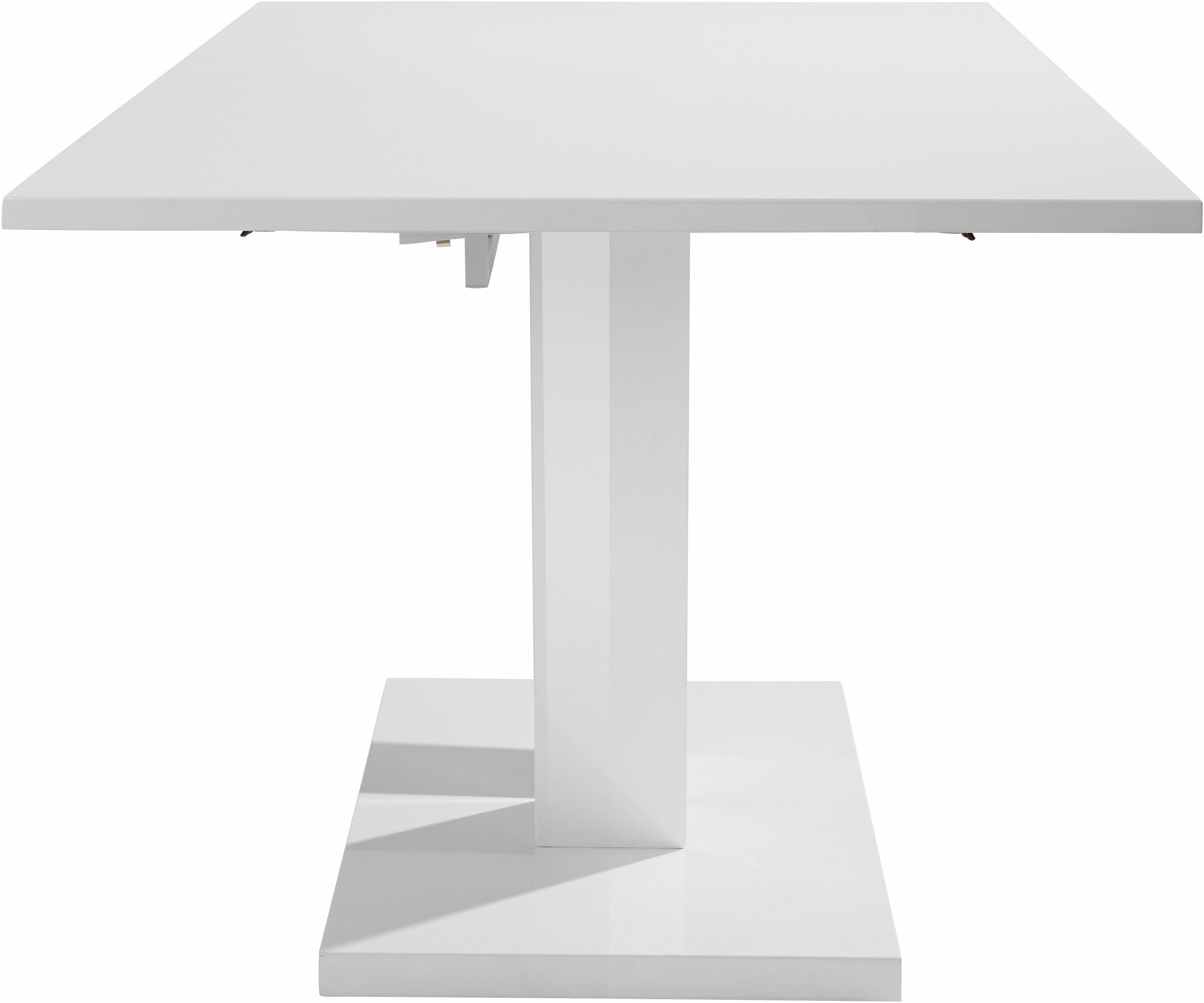OTTO home Esstisch ausziehbar Andy (Tisch, Esstisch), mit Auszugsfunktion, 2 Breiten (140-180 cm oder 180-220 cm)