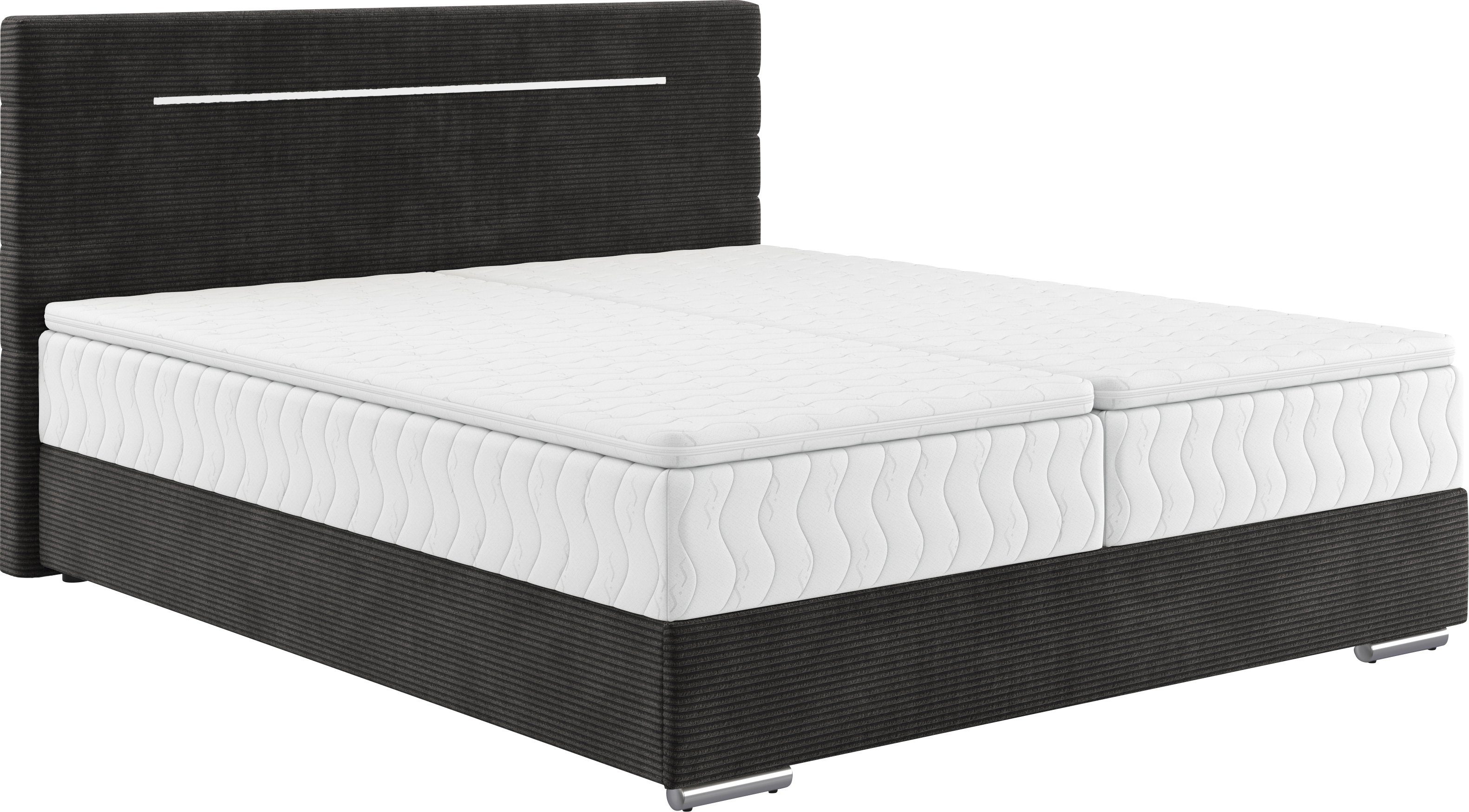 Bedframe Shona Bouclé crèmewit 180x200 cm