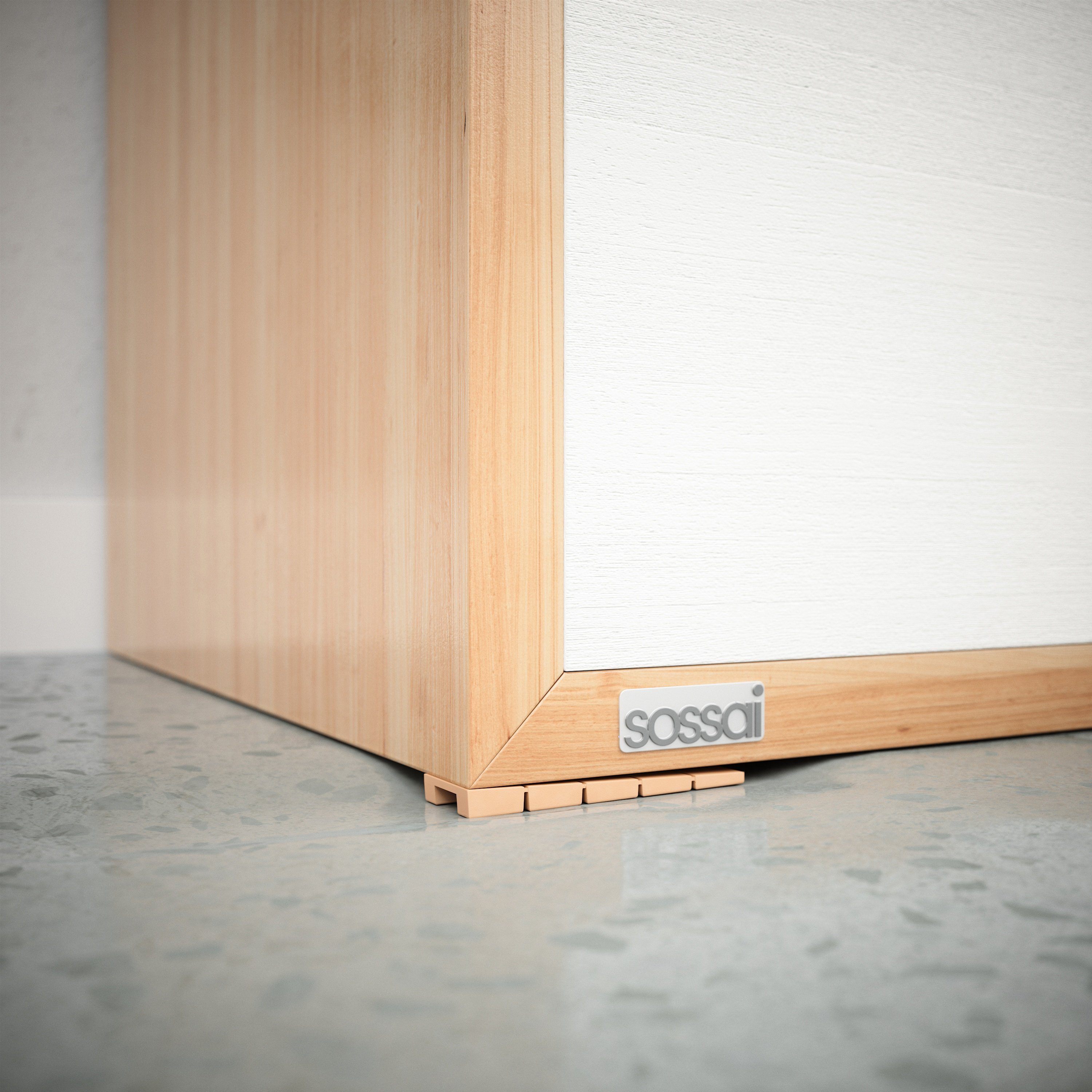 sossai® Montagekeil Unterlegkeil mit Soll-Bruchstelle in Beige, (10-St)